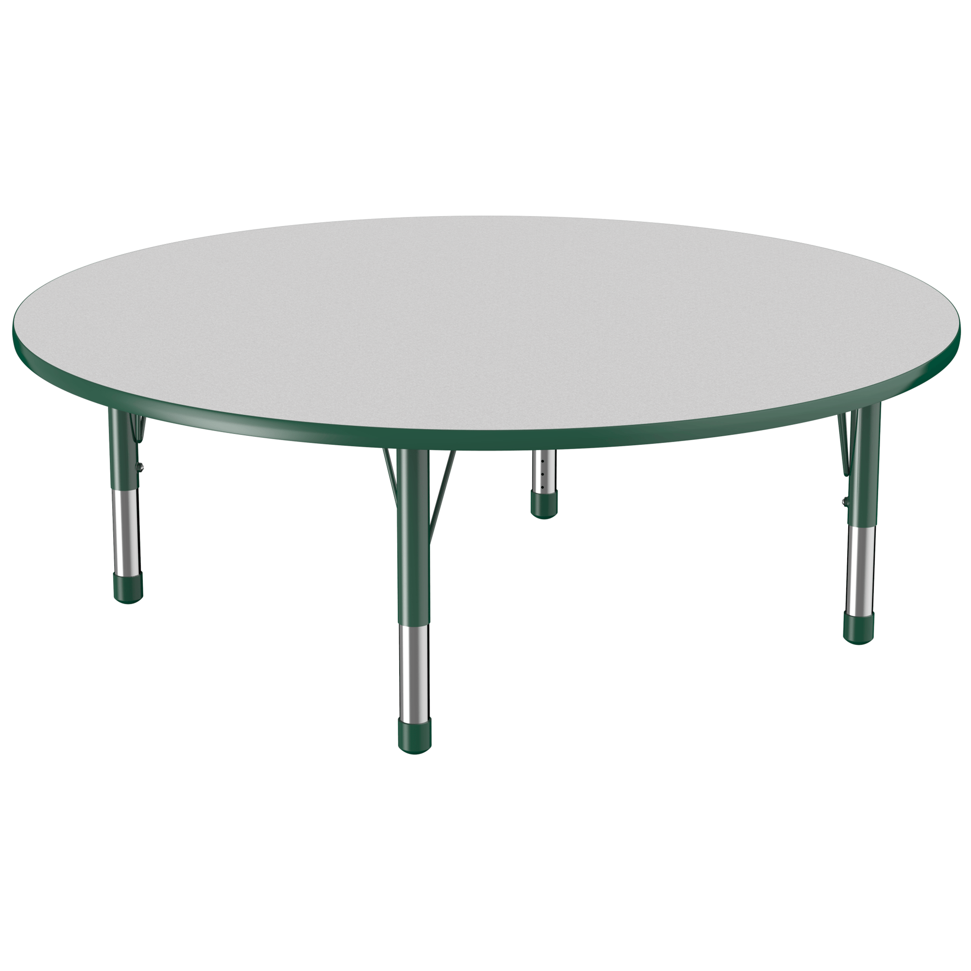 FDP 60" Round T - Molding Activity Table with Adjustable Chunky Legs (FDP - 10049 - XX) - SchoolOutlet