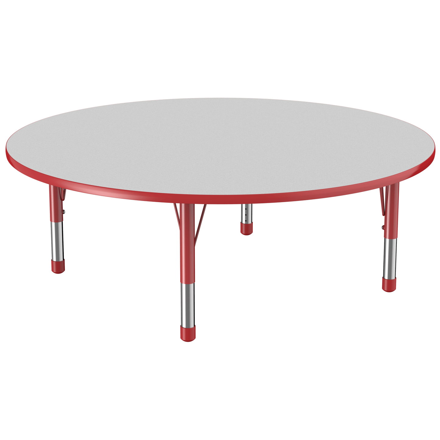 FDP 60" Round T - Molding Activity Table with Adjustable Chunky Legs (FDP - 10049 - XX) - SchoolOutlet