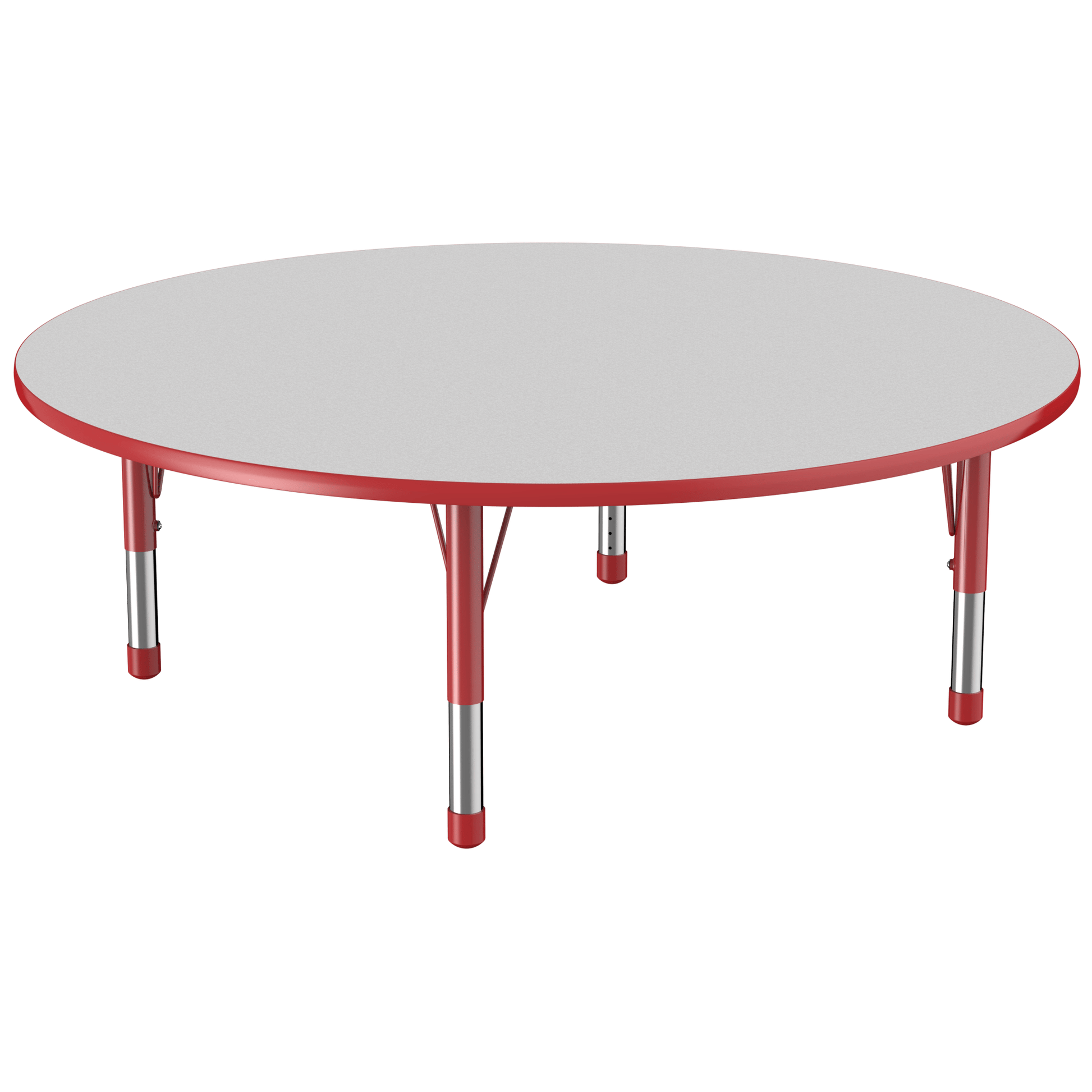 FDP 60" Round T - Molding Activity Table with Adjustable Chunky Legs (FDP - 10049 - XX) - SchoolOutlet