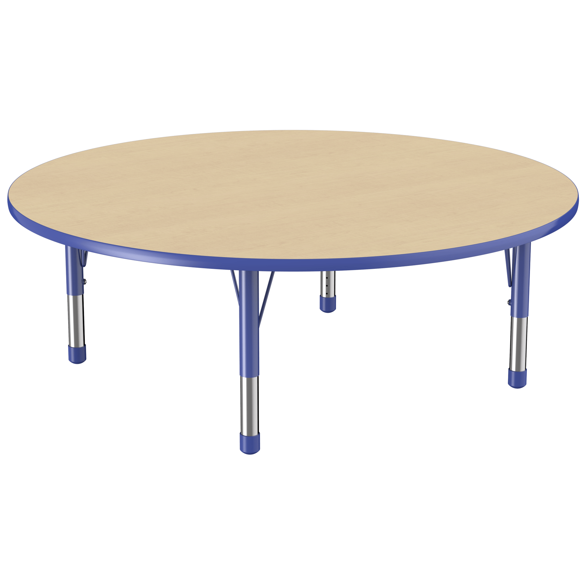 FDP 60" Round T - Molding Activity Table with Adjustable Chunky Legs (FDP - 10049 - XX) - SchoolOutlet