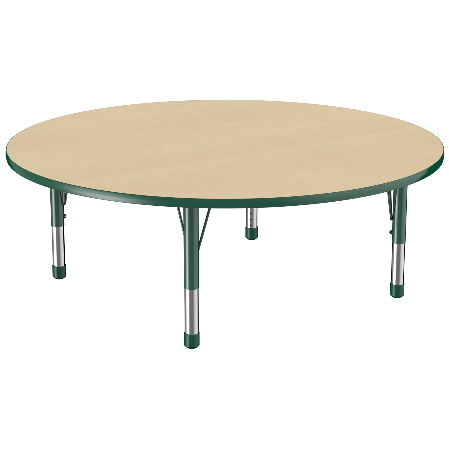 FDP 60" Round T - Molding Activity Table with Adjustable Chunky Legs (FDP - 10049 - XX) - SchoolOutlet