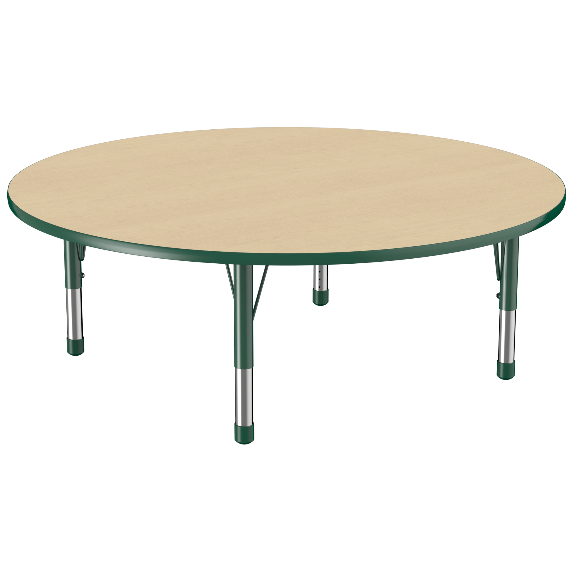 FDP 60" Round T - Molding Activity Table with Adjustable Chunky Legs (FDP - 10049 - XX) - SchoolOutlet