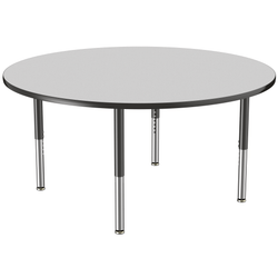 FDP 60" Round T-Molding Activity Table with Adjustable Super Legs (FDP-10050-XX)