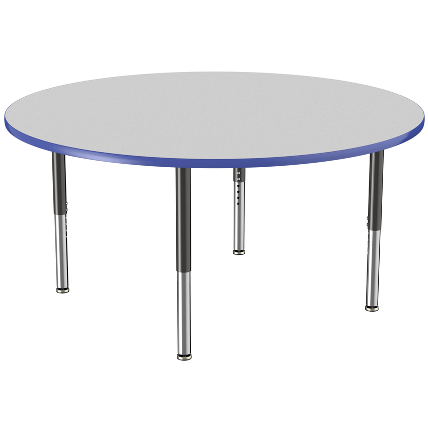 FDP 60" Round T - Molding Activity Table with Adjustable Super Legs (FDP - 10050 - XX) - SchoolOutlet
