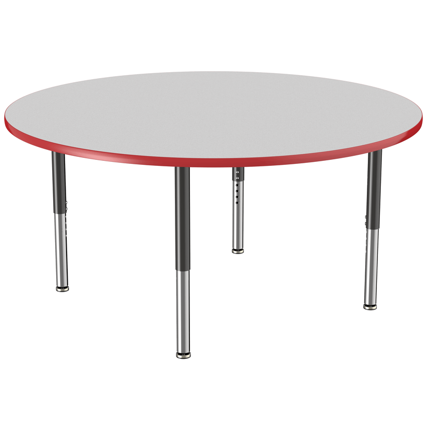 FDP 60" Round T - Molding Activity Table with Adjustable Super Legs (FDP - 10050 - XX) - SchoolOutlet