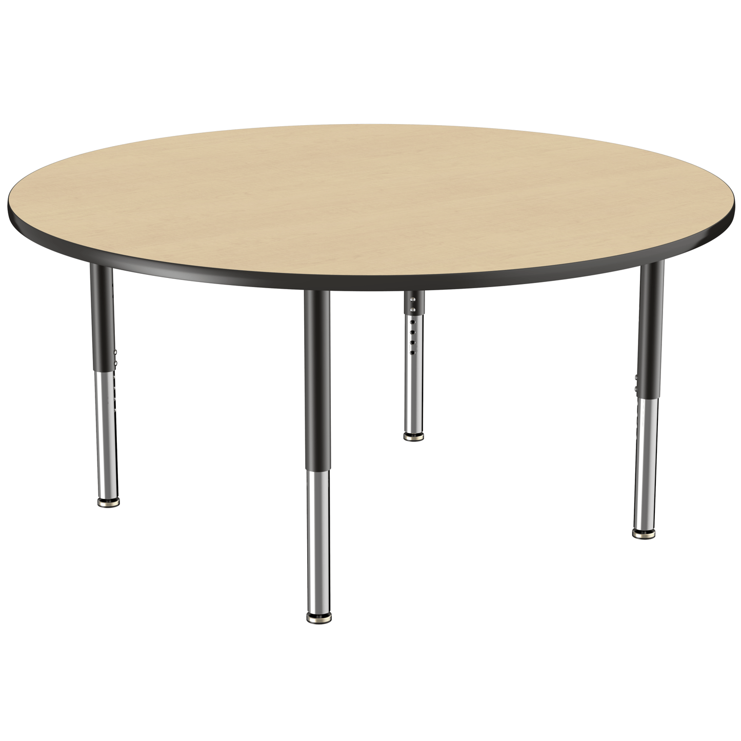 FDP 60" Round T - Molding Activity Table with Adjustable Super Legs (FDP - 10050 - XX) - SchoolOutlet