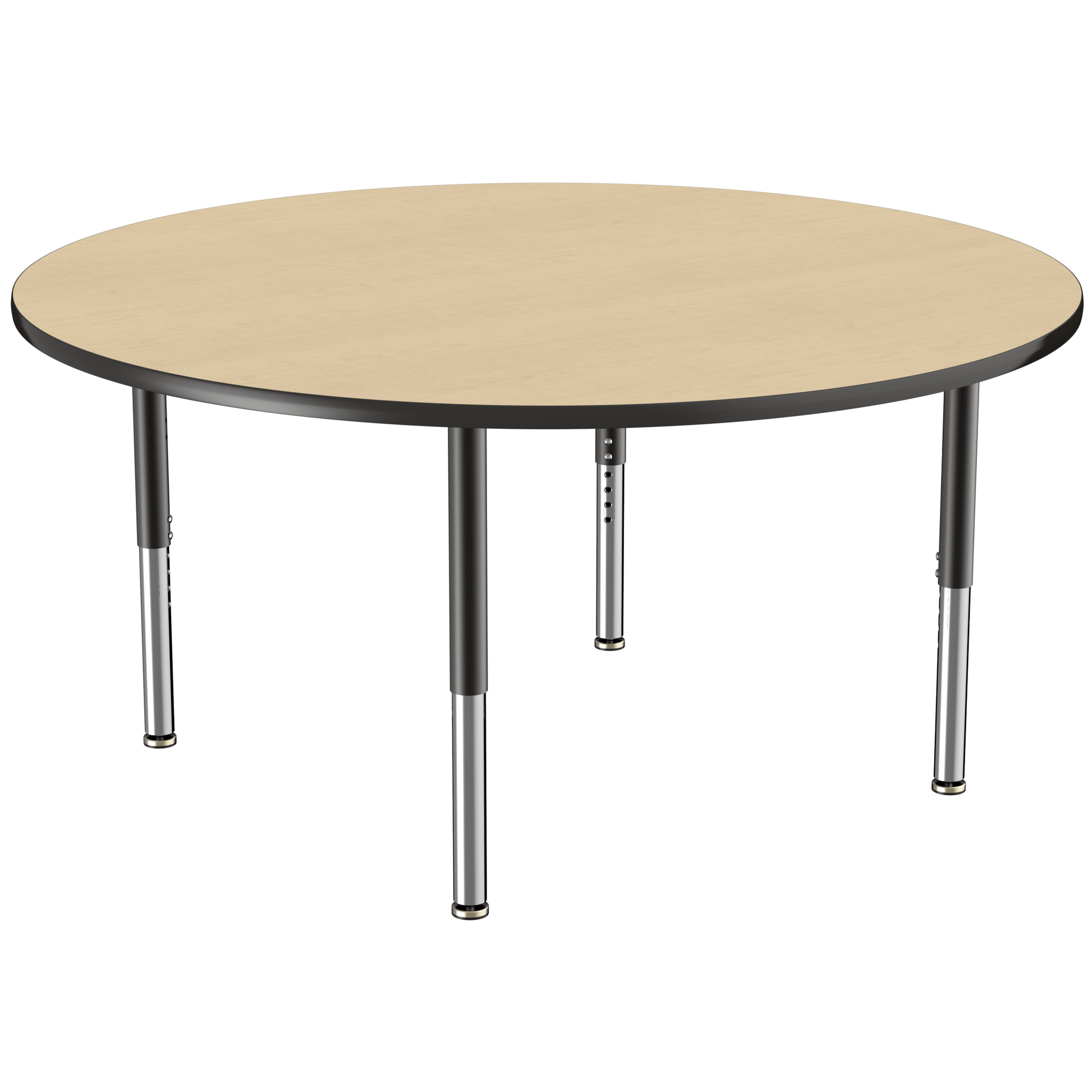 FDP 60" Round T - Molding Activity Table with Adjustable Super Legs (FDP - 10050 - XX) - SchoolOutlet