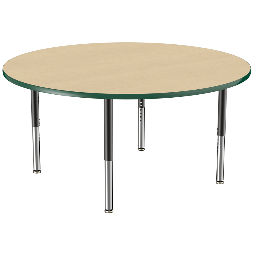 FDP 60" Round T - Molding Activity Table with Adjustable Super Legs (FDP - 10050 - XX) - SchoolOutlet