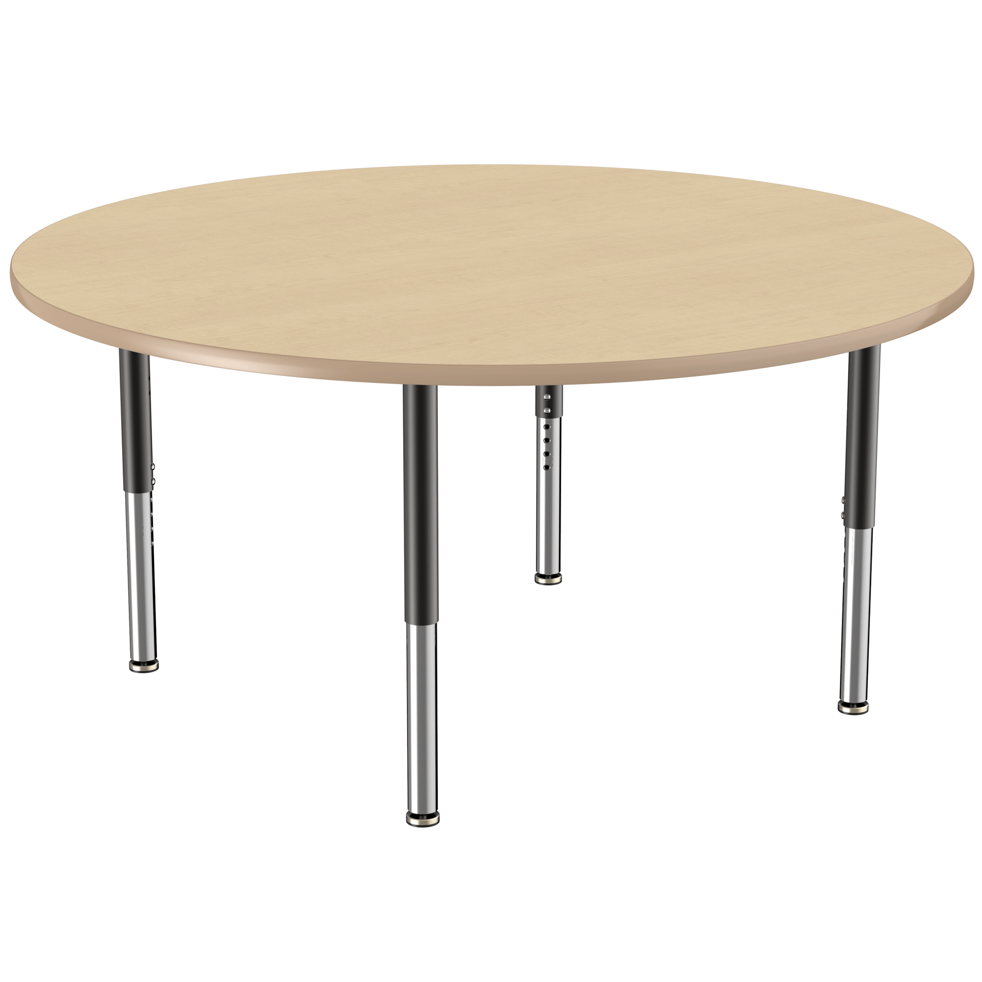FDP 60" Round T - Molding Activity Table with Adjustable Super Legs (FDP - 10050 - XX) - SchoolOutlet