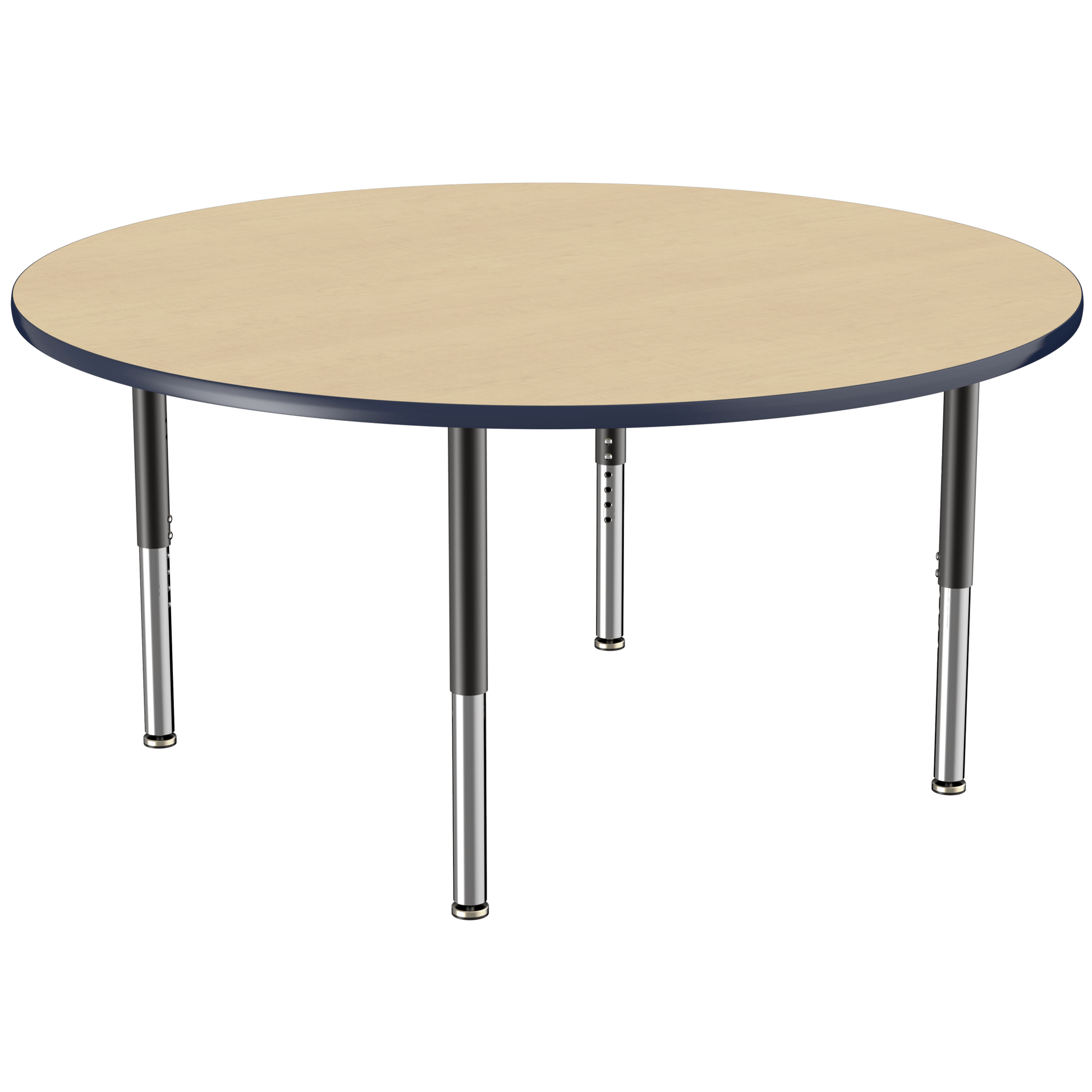 FDP 60" Round T - Molding Activity Table with Adjustable Super Legs (FDP - 10050 - XX) - SchoolOutlet