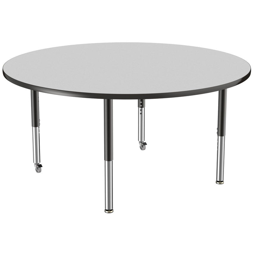 FDP 60" Round T - Molding Activity Table with Adjustable Super Legs (FDP - 10050 - XX) - SchoolOutlet