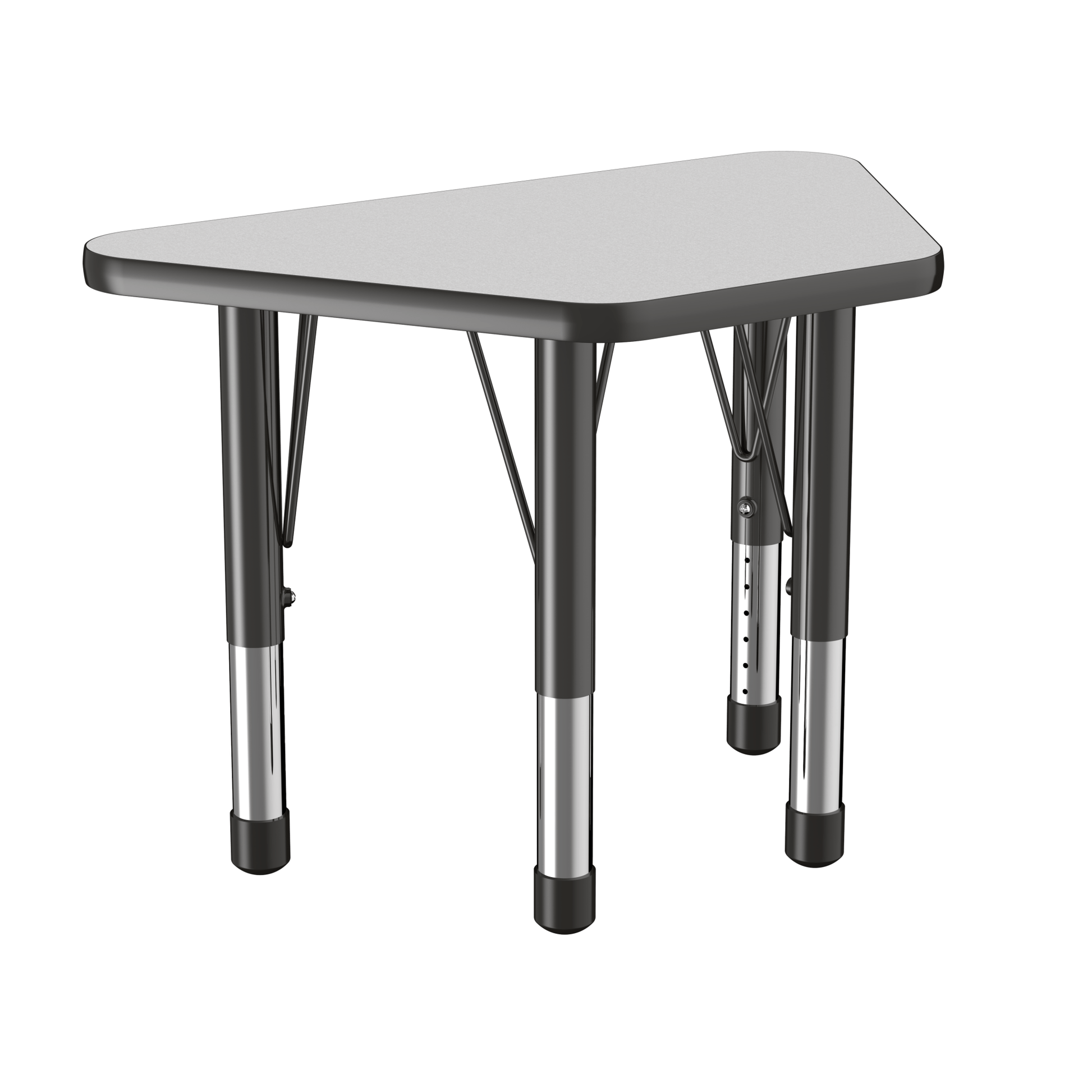 FDP 18" x 30" Trapezoid T - Molding Activity Table with Adjustable Chunky Legs (FDP - 10065 - XX) - SchoolOutlet