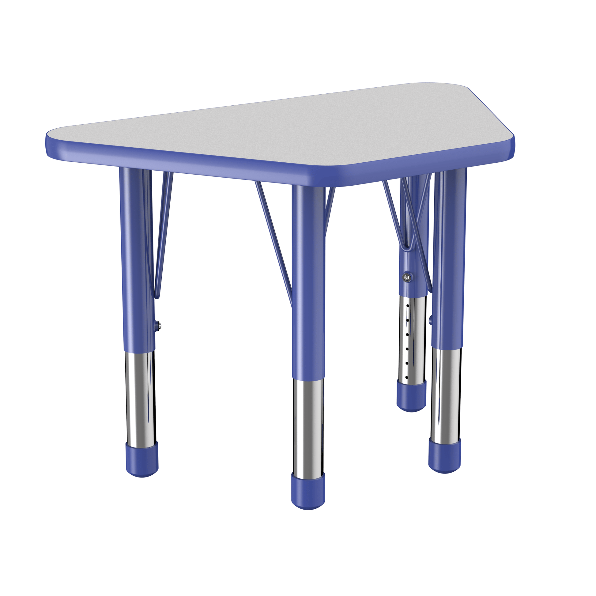 FDP 18" x 30" Trapezoid T - Molding Activity Table with Adjustable Chunky Legs (FDP - 10065 - XX) - SchoolOutlet