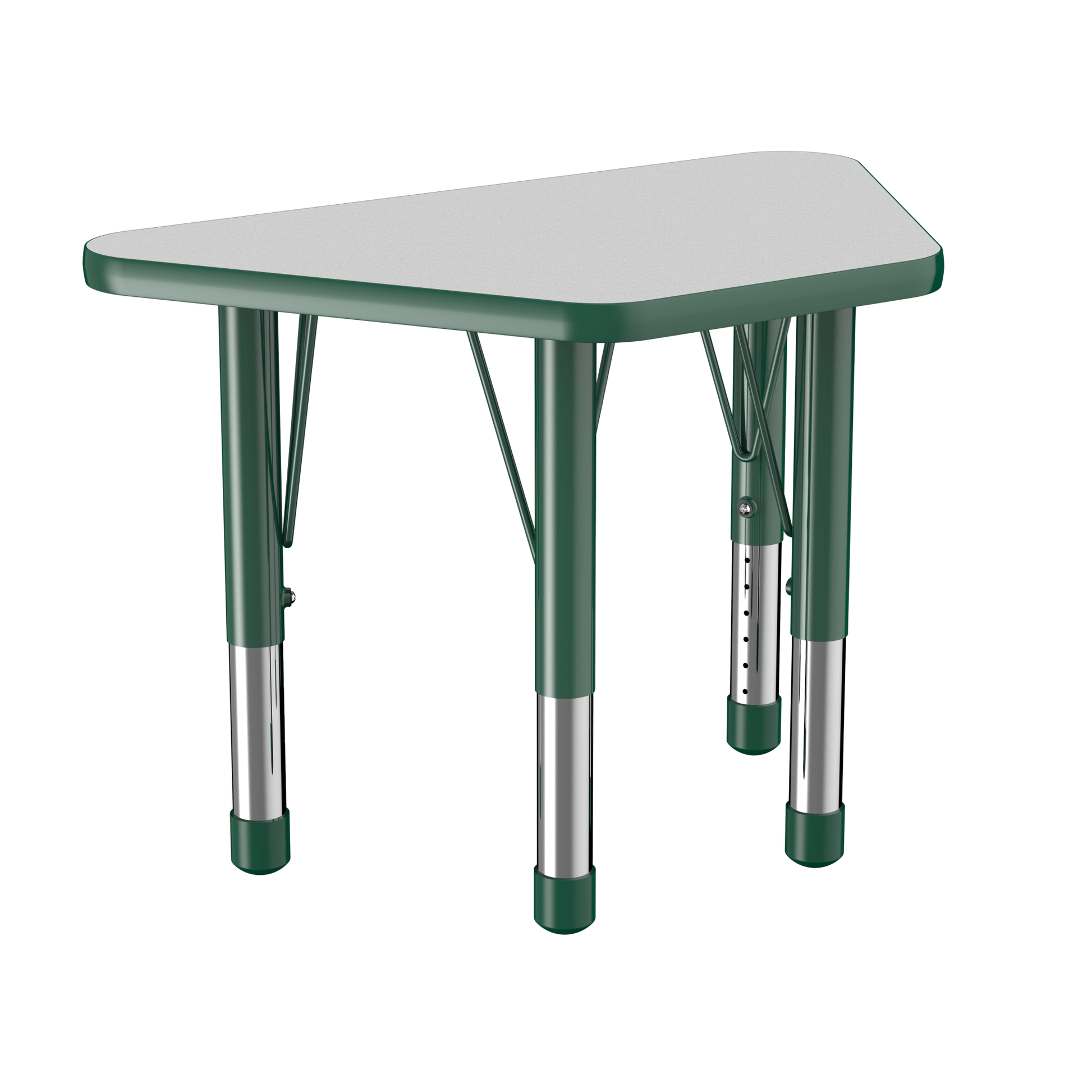 FDP 18" x 30" Trapezoid T - Molding Activity Table with Adjustable Chunky Legs (FDP - 10065 - XX) - SchoolOutlet
