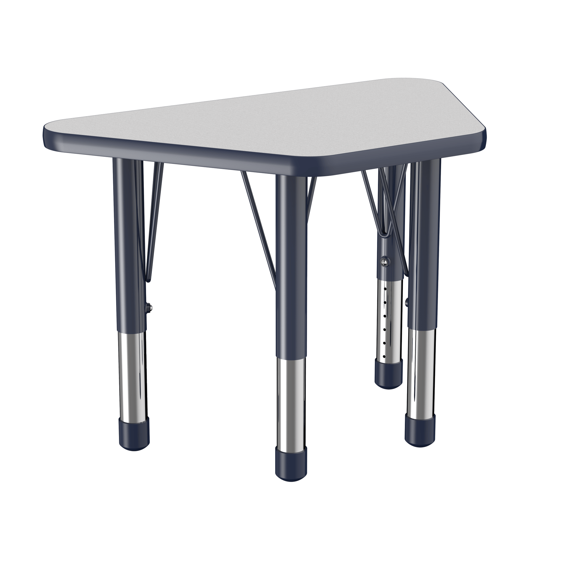 FDP 18" x 30" Trapezoid T - Molding Activity Table with Adjustable Chunky Legs (FDP - 10065 - XX) - SchoolOutlet