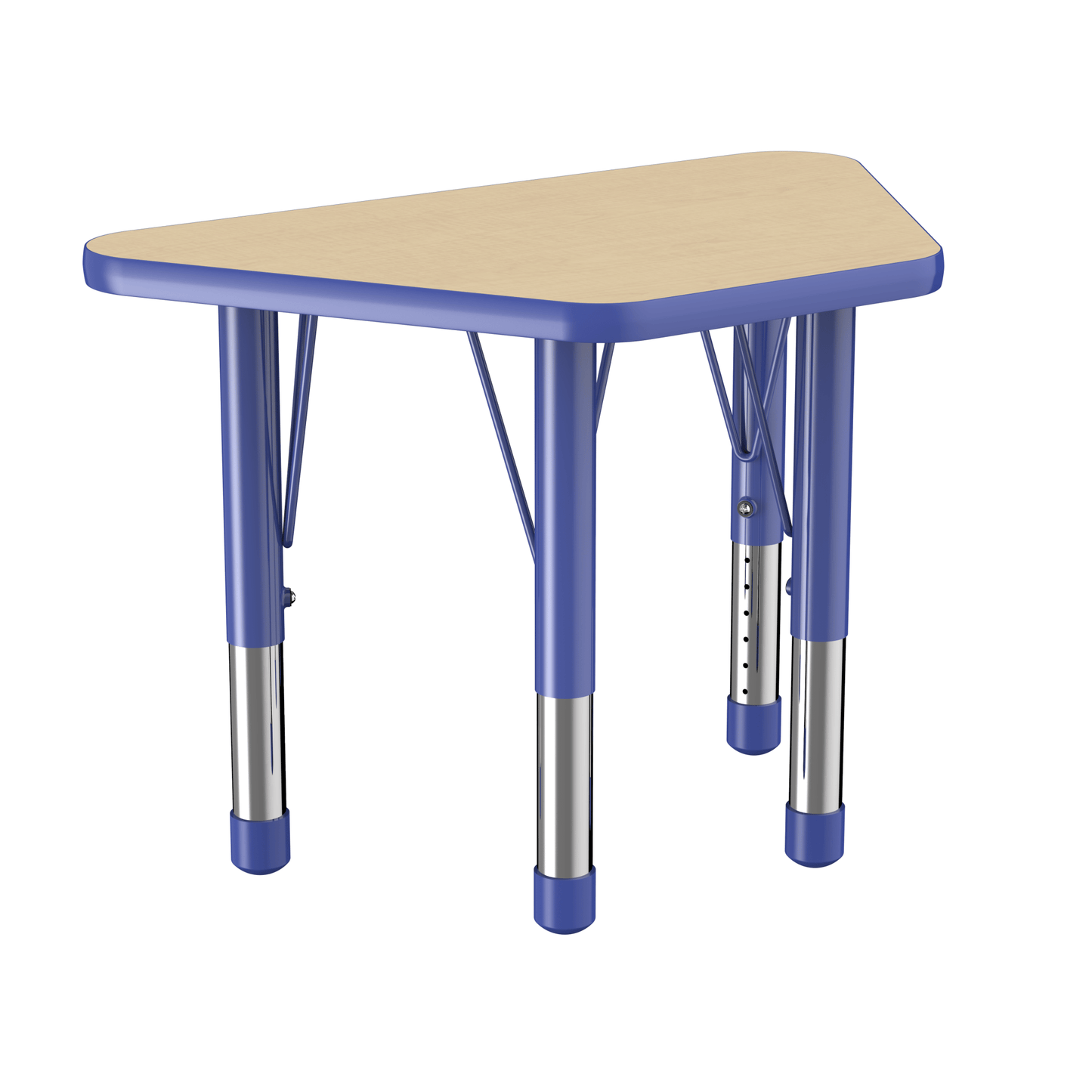 FDP 18" x 30" Trapezoid T - Molding Activity Table with Adjustable Chunky Legs (FDP - 10065 - XX) - SchoolOutlet