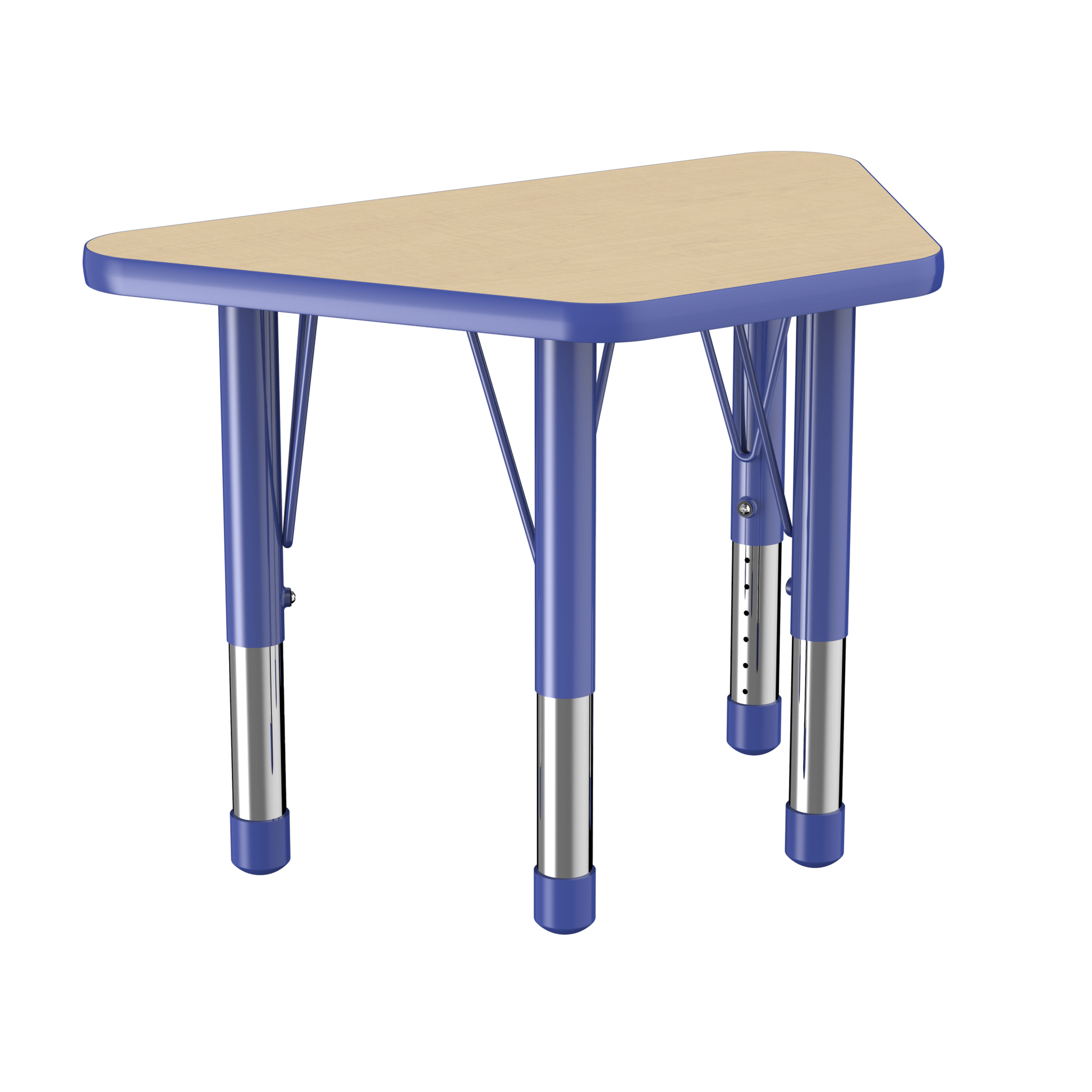 FDP 18" x 30" Trapezoid T - Molding Activity Table with Adjustable Chunky Legs (FDP - 10065 - XX) - SchoolOutlet
