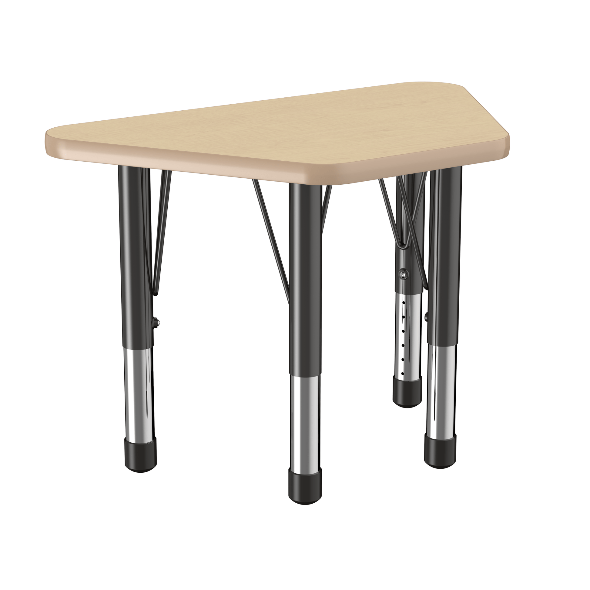 FDP 18" x 30" Trapezoid T - Molding Activity Table with Adjustable Chunky Legs (FDP - 10065 - XX) - SchoolOutlet