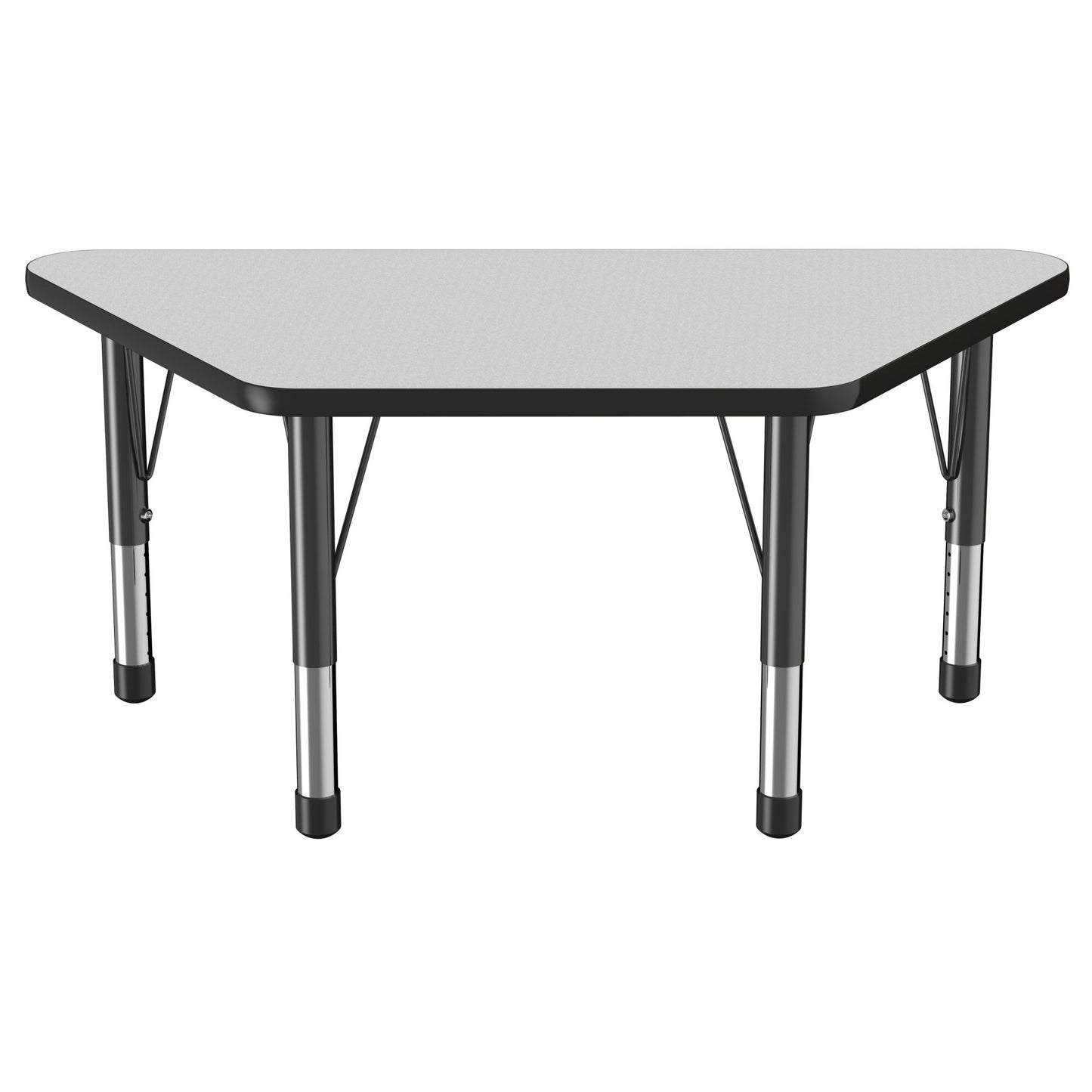 FDP 24" x 48" Trapezoid T - Molding Activity Table with Adjustable Chunky Legs (FDP - 10068 - XX) - SchoolOutlet