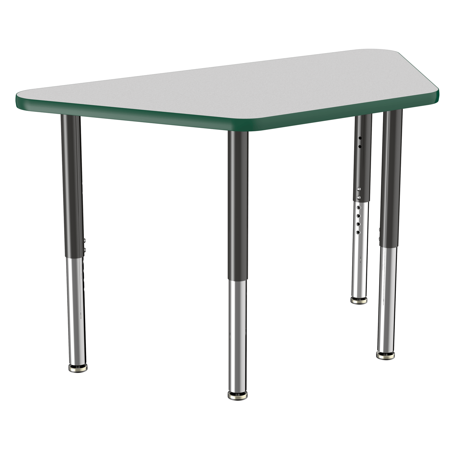 FDP 24" x 48" Trapezoid T - Molding Activity Table with Adjustable Super Legs (FDP - 10069 - XX) - SchoolOutlet