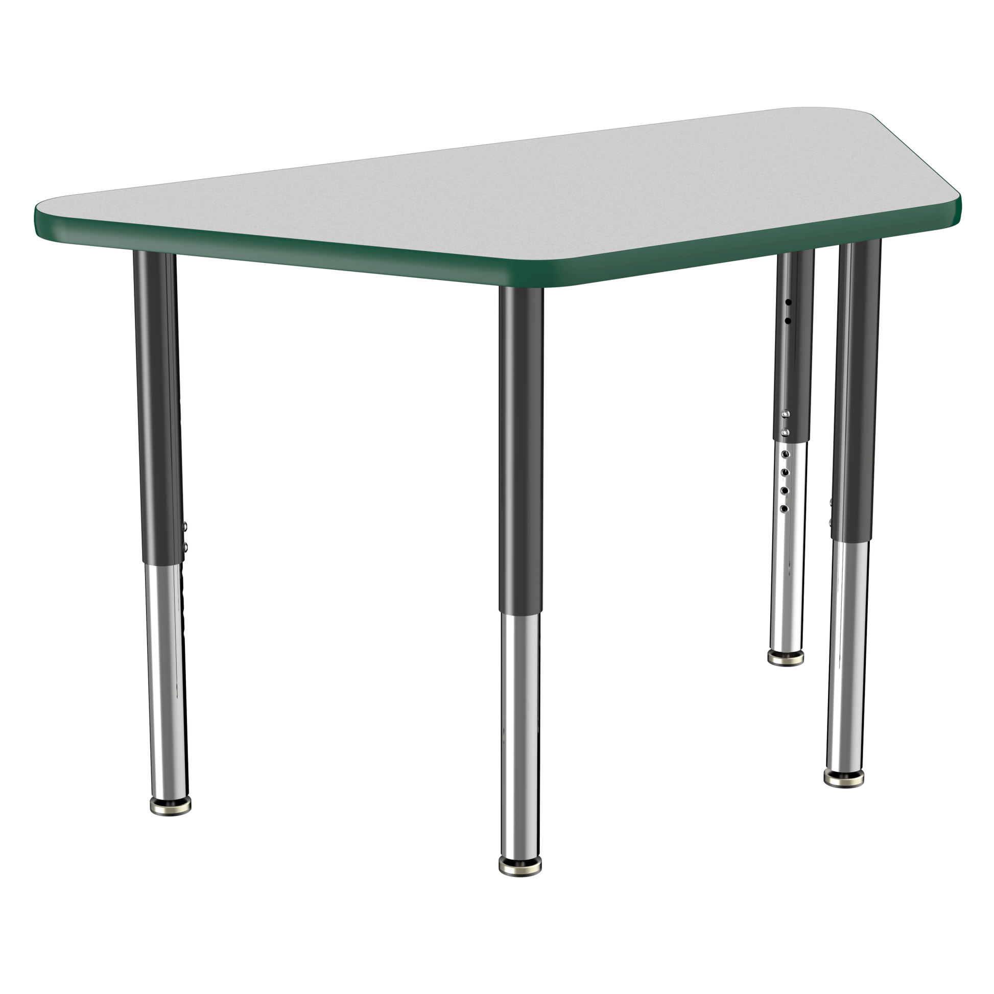 FDP 24" x 48" Trapezoid T - Molding Activity Table with Adjustable Super Legs (FDP - 10069 - XX) - SchoolOutlet