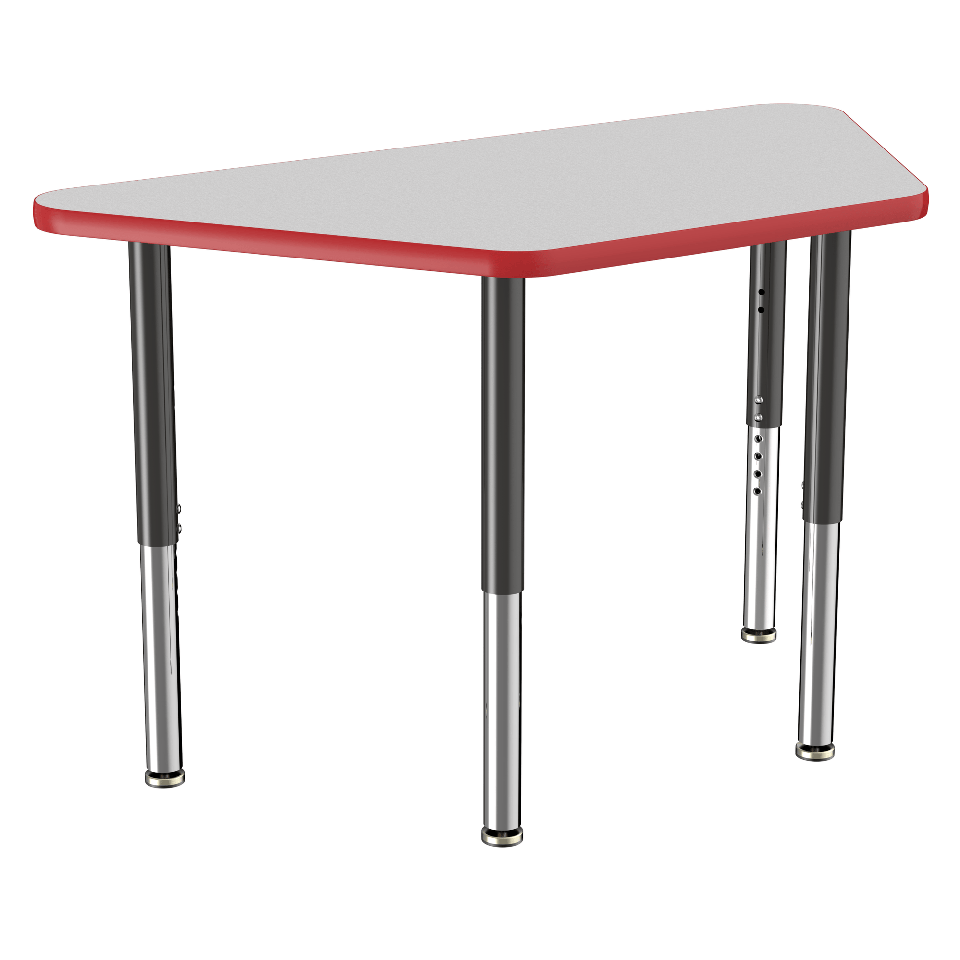 FDP 24" x 48" Trapezoid T - Molding Activity Table with Adjustable Super Legs (FDP - 10069 - XX) - SchoolOutlet