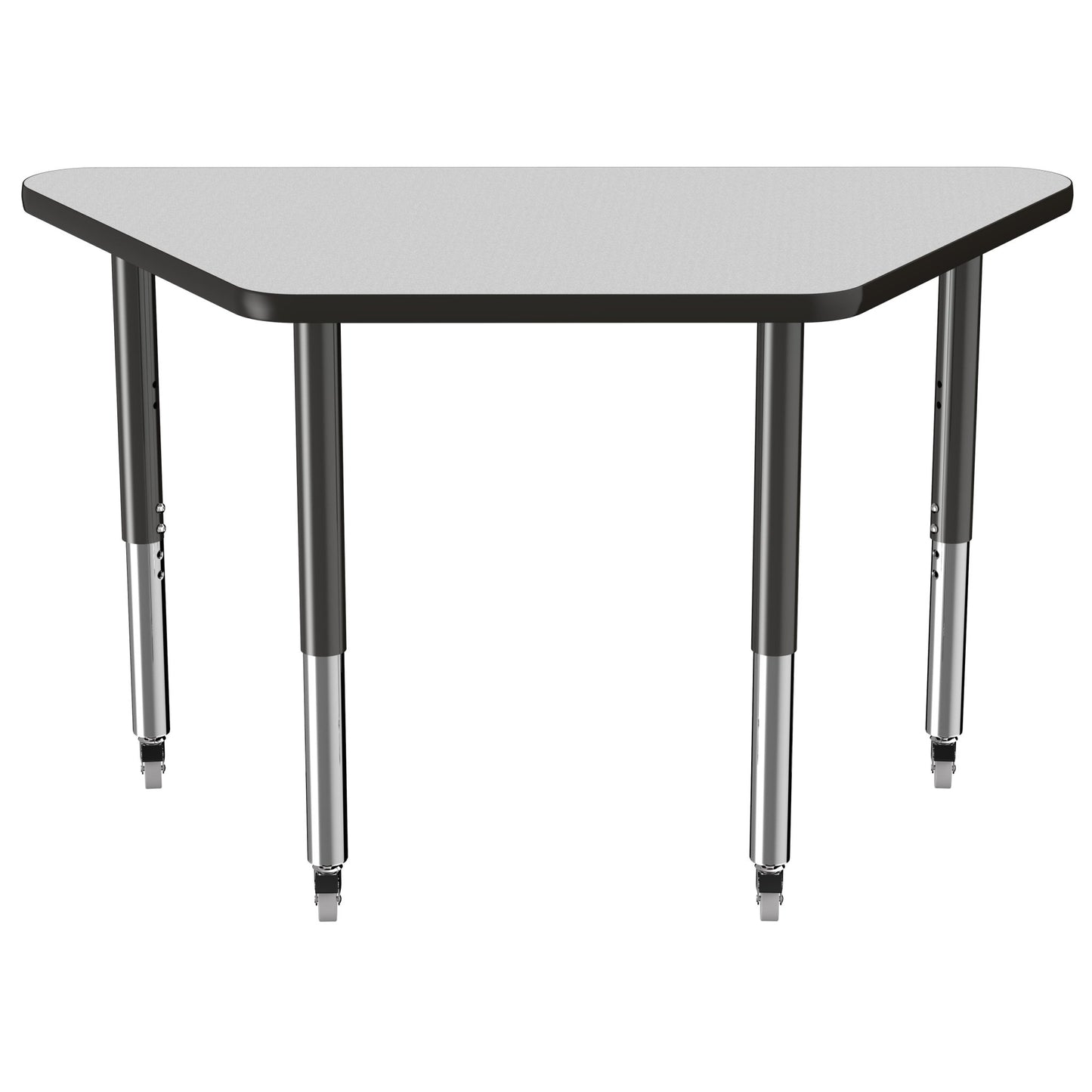 FDP 24" x 48" Trapezoid T - Molding Activity Table with Adjustable Super Legs (FDP - 10069 - XX) - SchoolOutlet