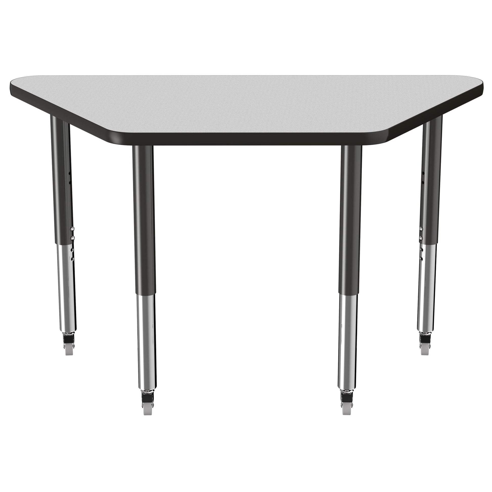 FDP 24" x 48" Trapezoid T - Molding Activity Table with Adjustable Super Legs (FDP - 10069 - XX) - SchoolOutlet