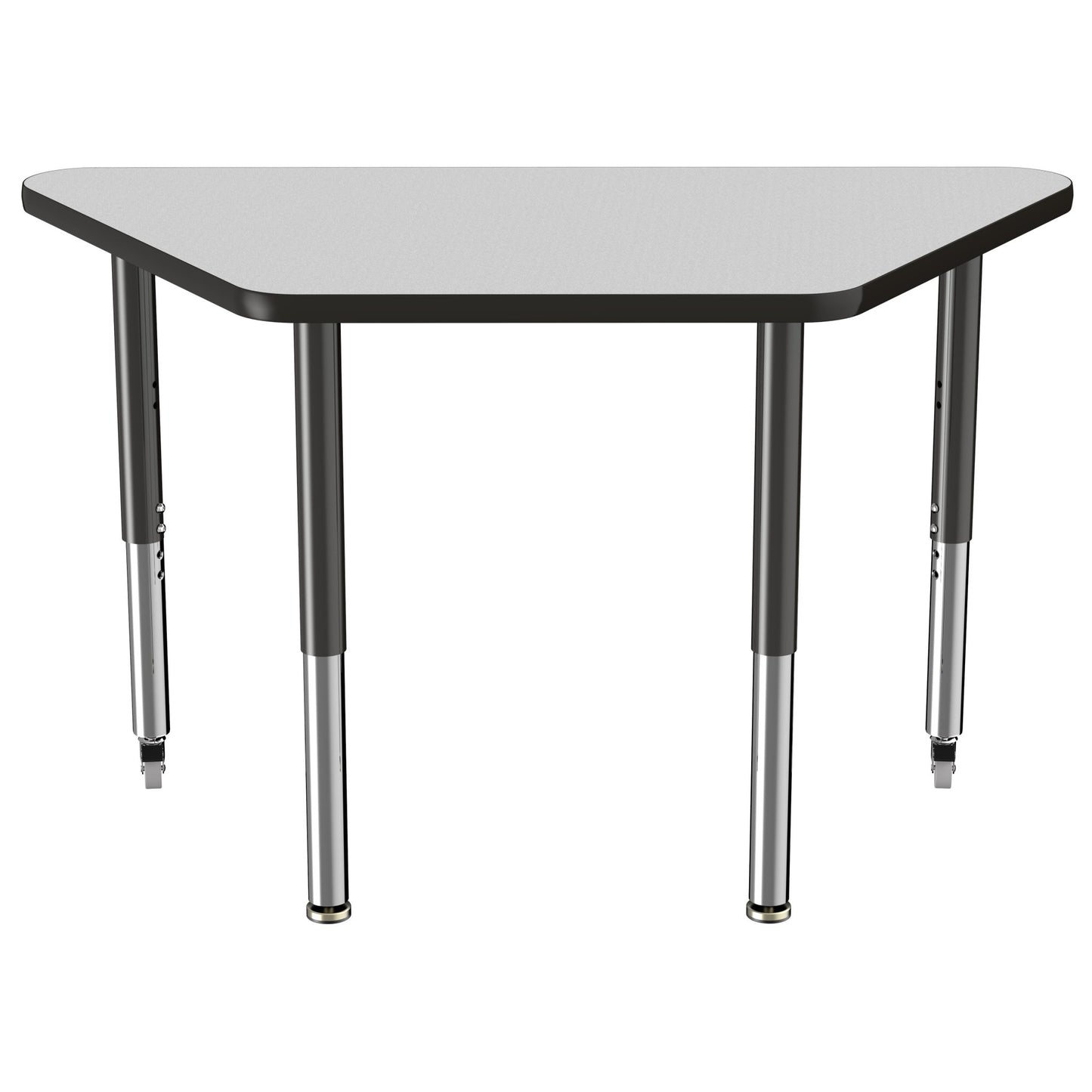 FDP 24" x 48" Trapezoid T - Molding Activity Table with Adjustable Super Legs (FDP - 10069 - XX) - SchoolOutlet