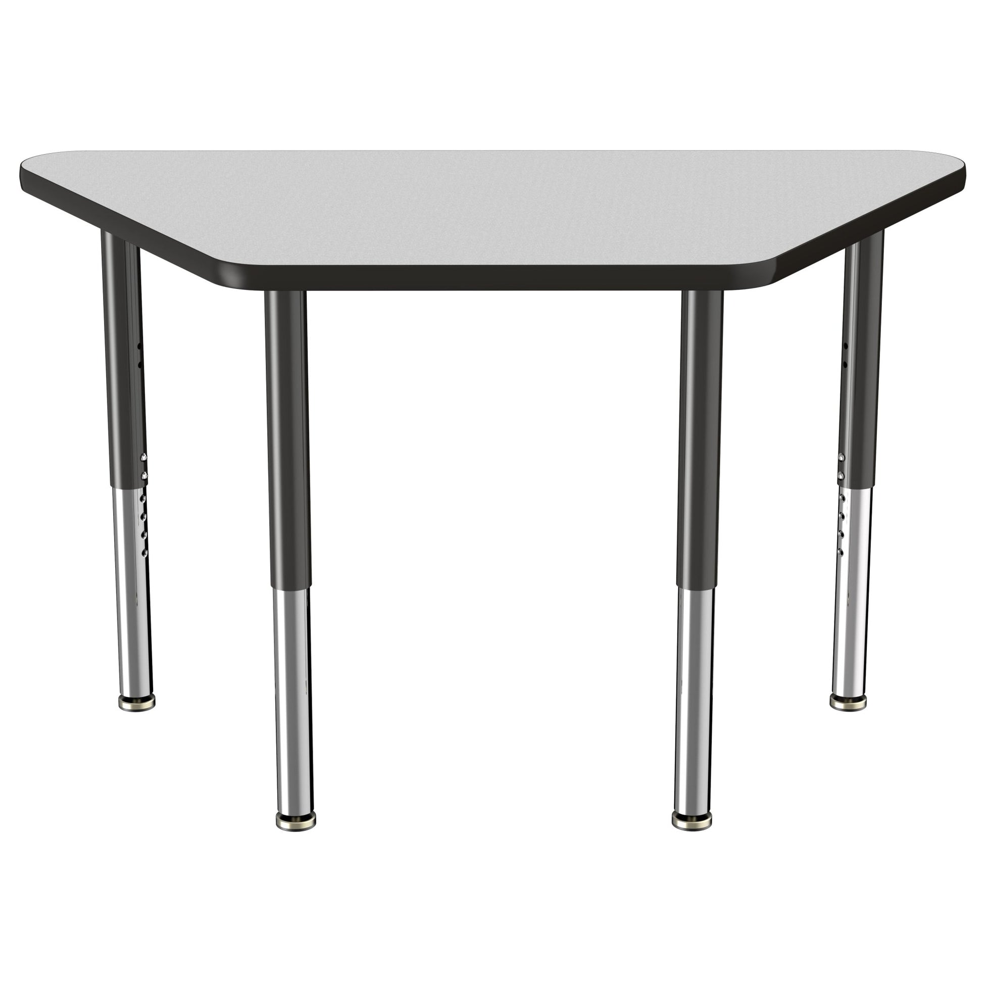 FDP 24" x 48" Trapezoid T - Molding Activity Table with Adjustable Super Legs (FDP - 10069 - XX) - SchoolOutlet