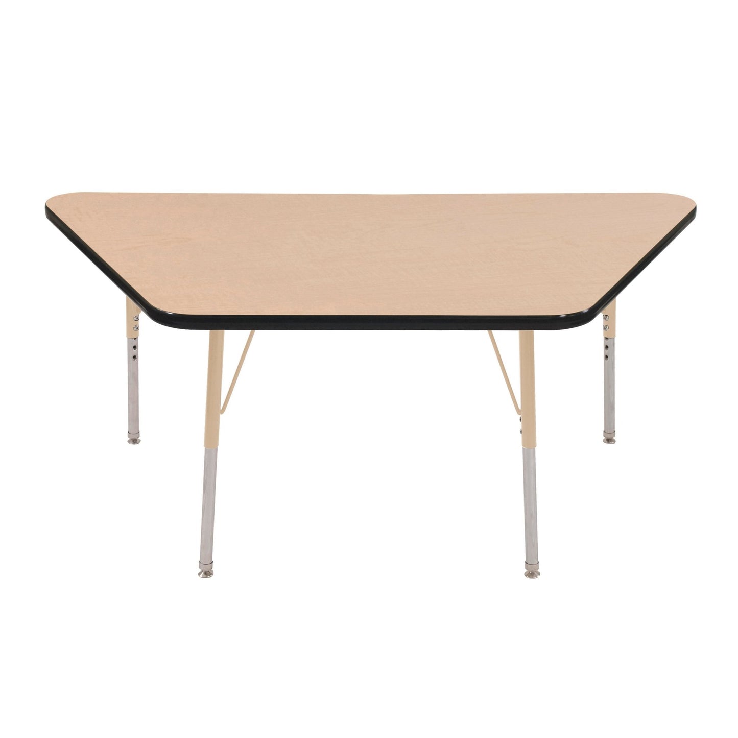 FDP 30" x 60" Trapezoid T - Molding Activity Table with Adjustable Standard Swivel Glide Legs (FDP - 10070 - XX) - SchoolOutlet