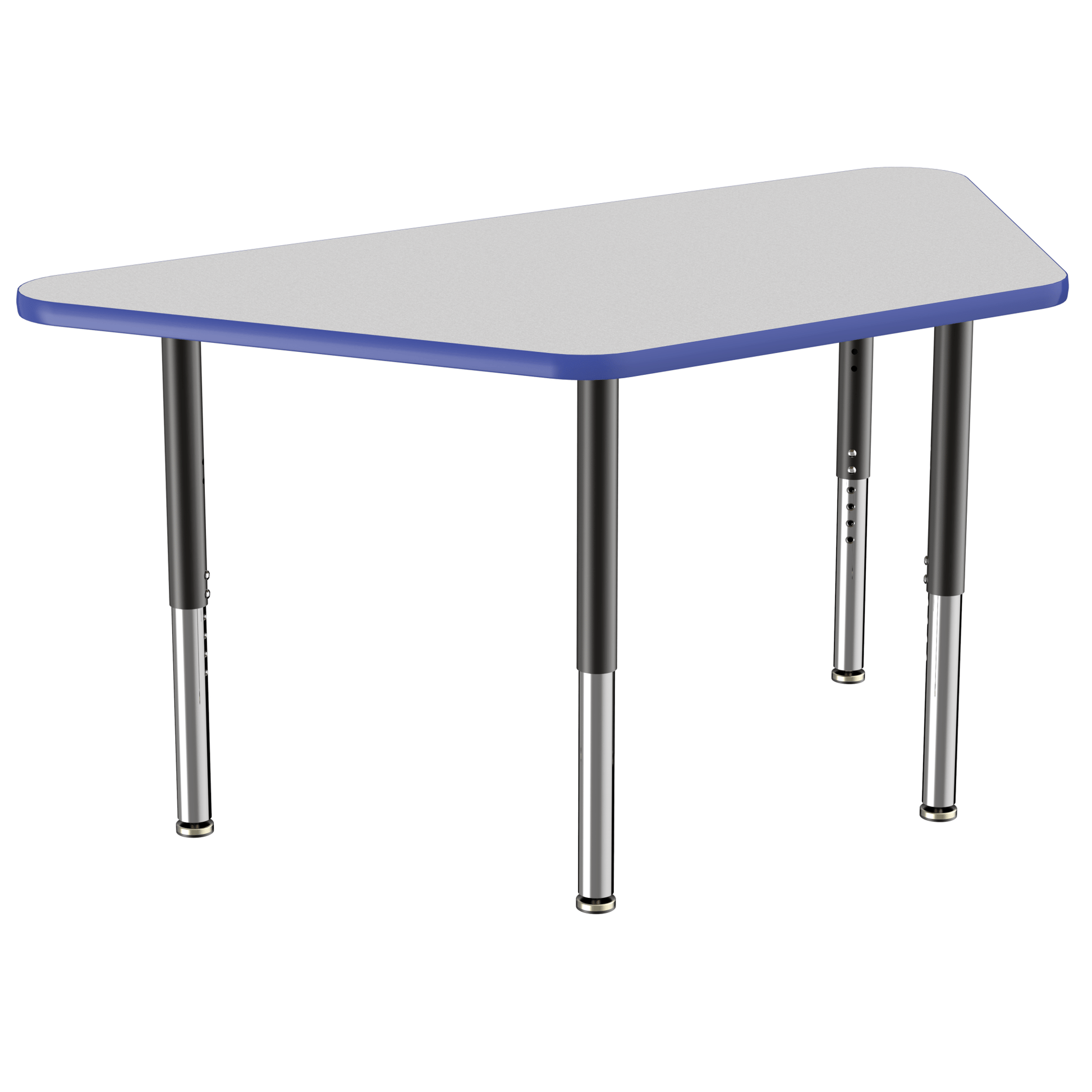 FDP 30" x 60" Trapezoid T - Molding Activity Table with Adjustable Super Legs (FDP - 10073 - XX) - SchoolOutlet