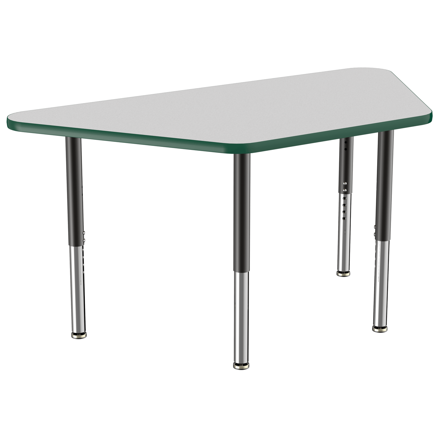 FDP 30" x 60" Trapezoid T - Molding Activity Table with Adjustable Super Legs (FDP - 10073 - XX) - SchoolOutlet