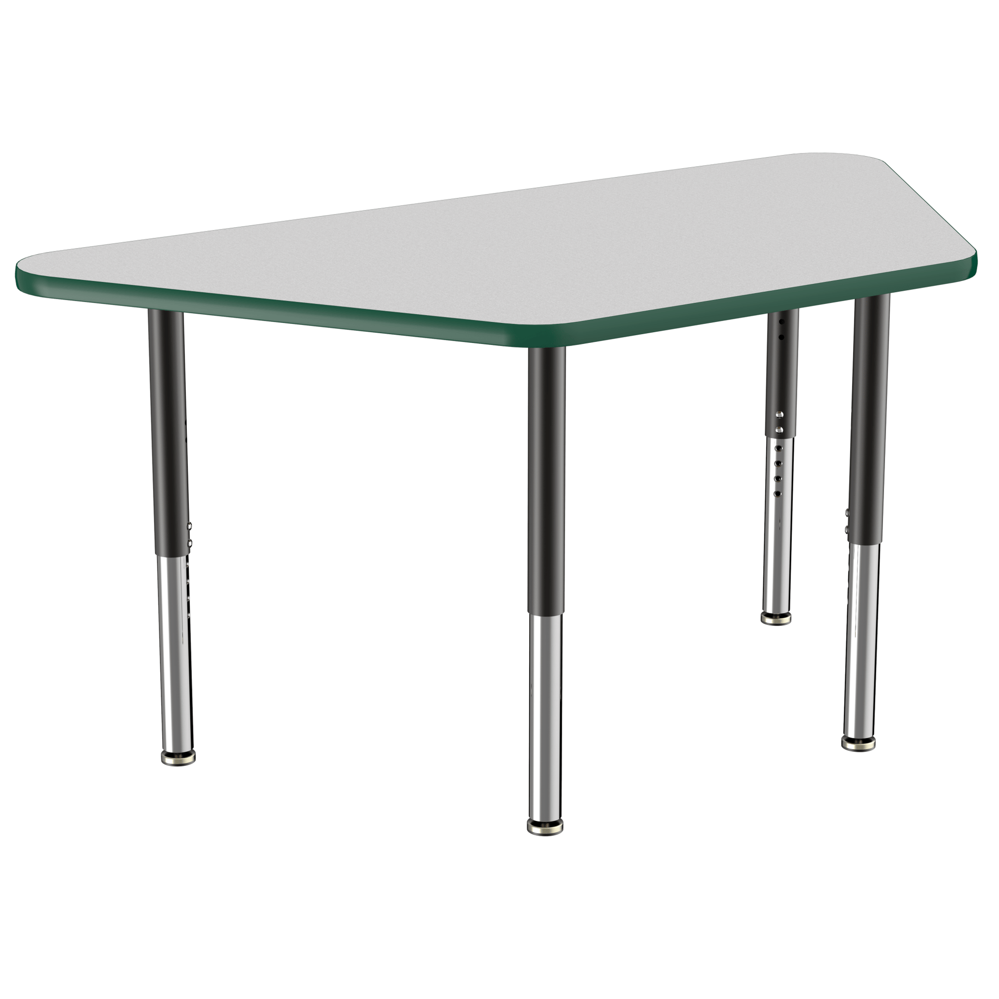 FDP 30" x 60" Trapezoid T - Molding Activity Table with Adjustable Super Legs (FDP - 10073 - XX) - SchoolOutlet