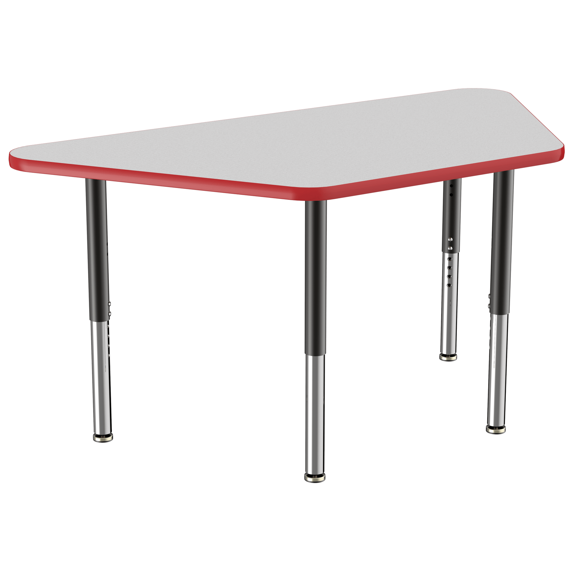 FDP 30" x 60" Trapezoid T - Molding Activity Table with Adjustable Super Legs (FDP - 10073 - XX) - SchoolOutlet