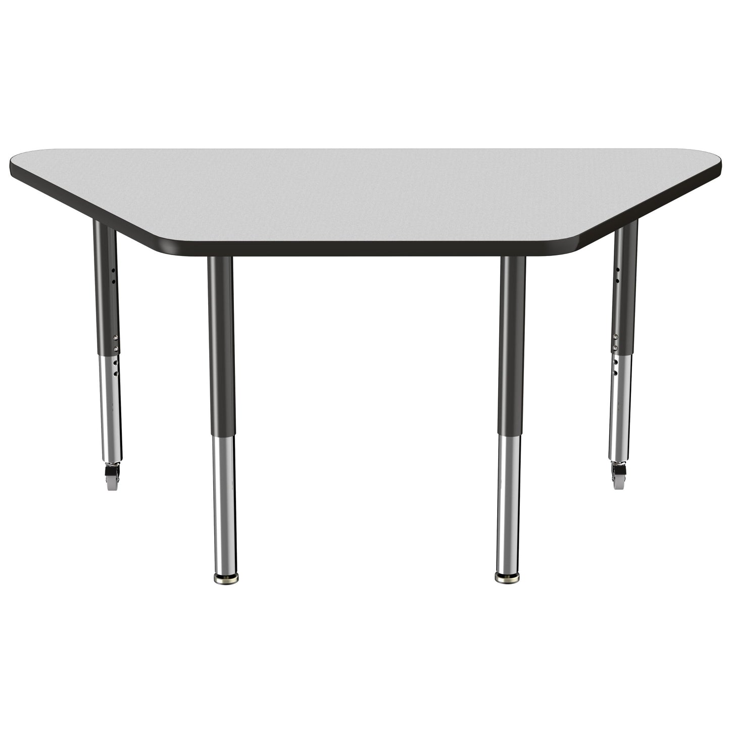 FDP 30" x 60" Trapezoid T - Molding Activity Table with Adjustable Super Legs (FDP - 10073 - XX) - SchoolOutlet