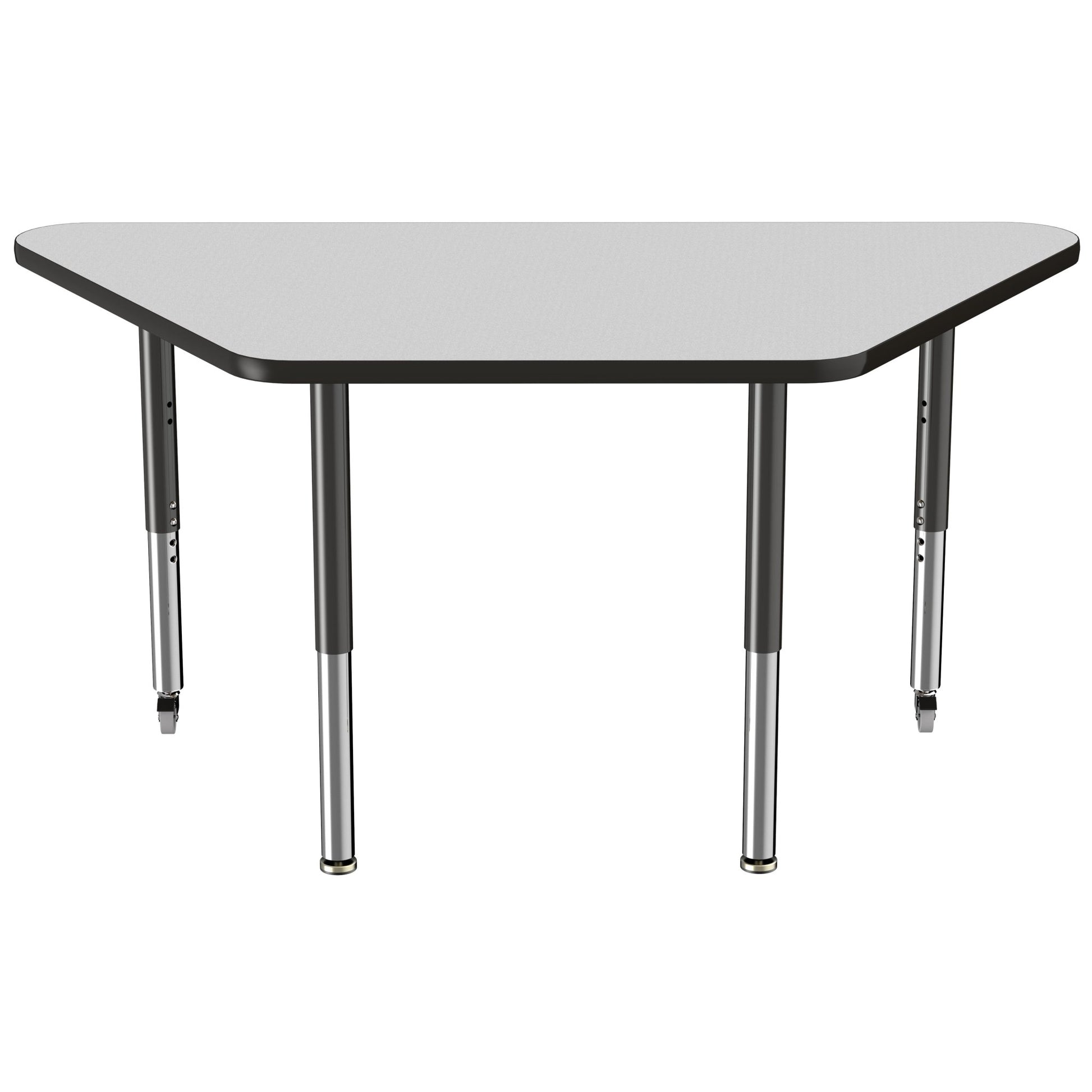 FDP 30" x 60" Trapezoid T - Molding Activity Table with Adjustable Super Legs (FDP - 10073 - XX) - SchoolOutlet