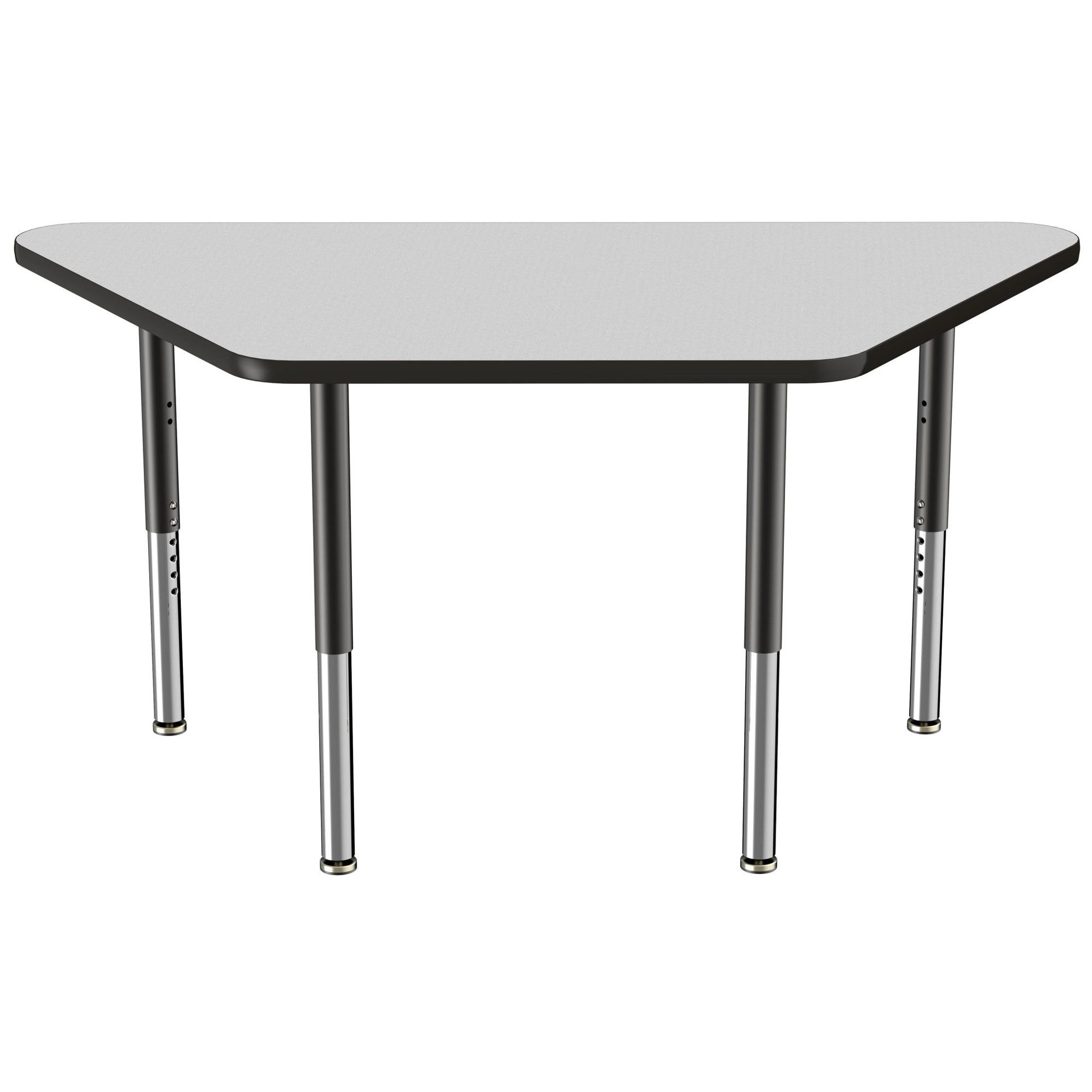 FDP 30" x 60" Trapezoid T - Molding Activity Table with Adjustable Super Legs (FDP - 10073 - XX) - SchoolOutlet