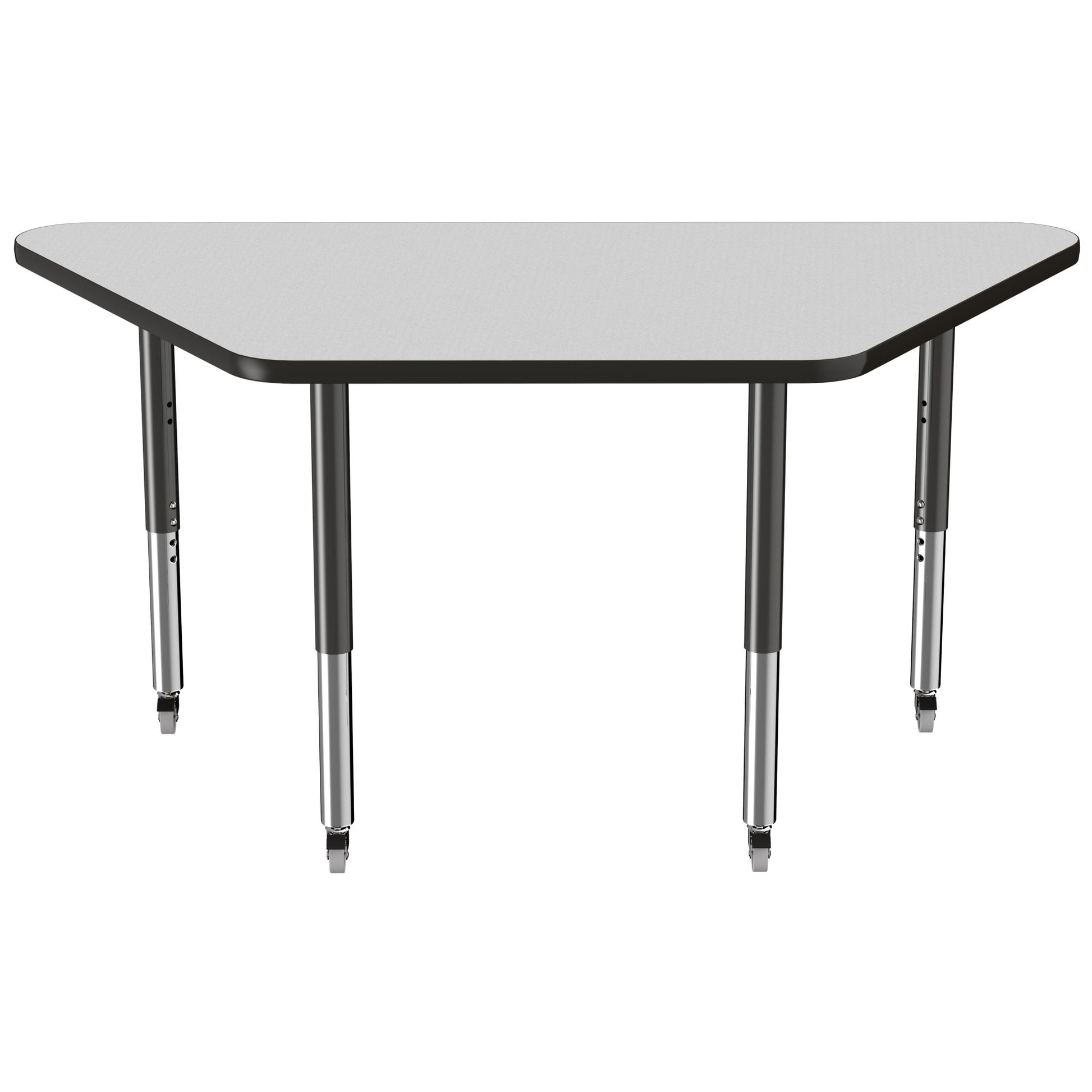 FDP 30" x 60" Trapezoid T - Molding Activity Table with Adjustable Super Legs (FDP - 10073 - XX) - SchoolOutlet