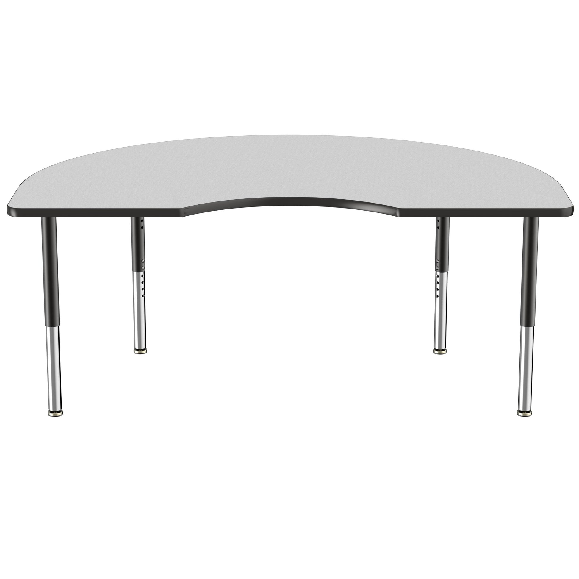 FDP 48" x 72" Kidney T - Molding Activity Table with Adjustable Super Legs (FDP - 10088 - XX) - SchoolOutlet