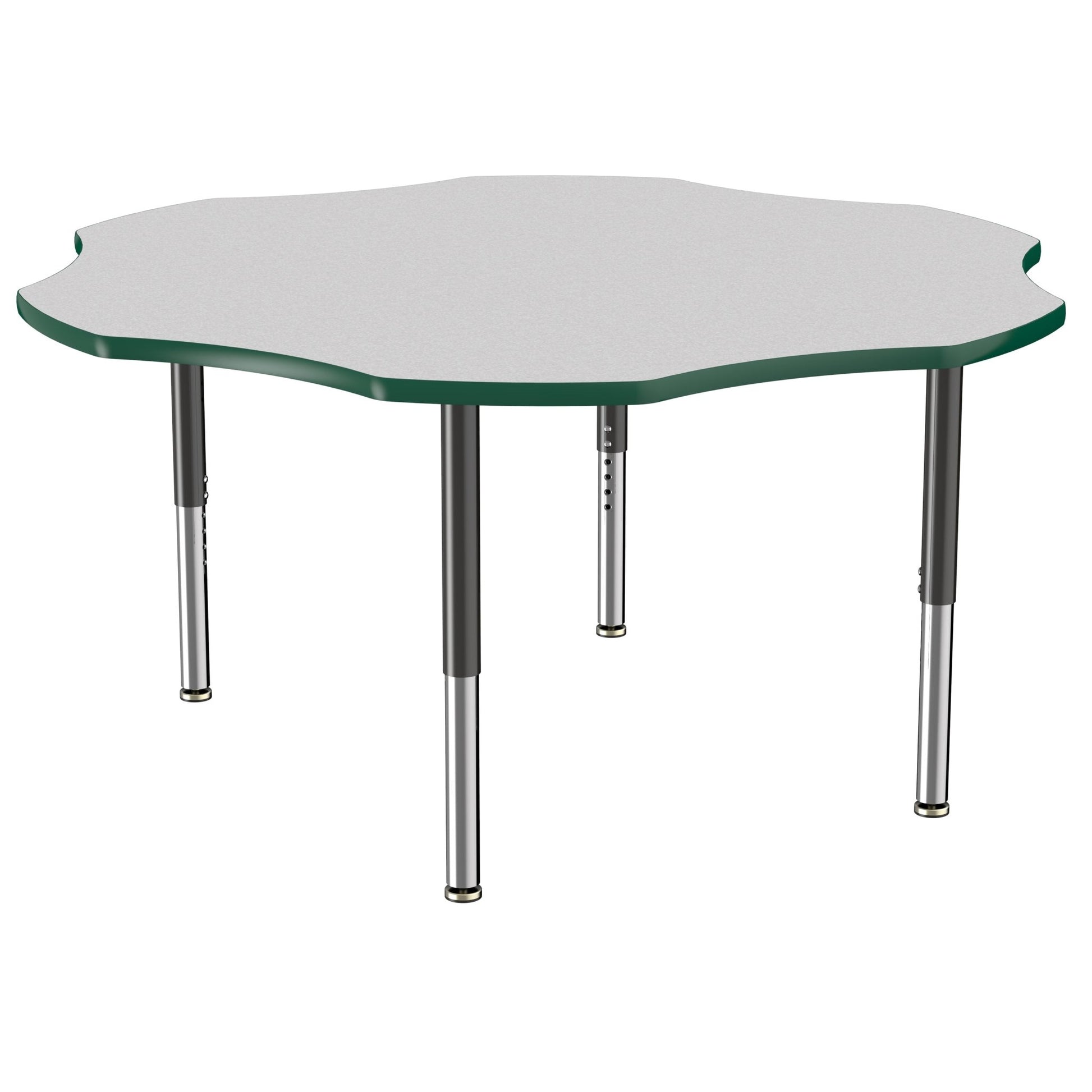 FDP 60" x 60" Flower T - Molding Activity Table with Adjustable Super Legs (FDP - 10092 - XX) - SchoolOutlet