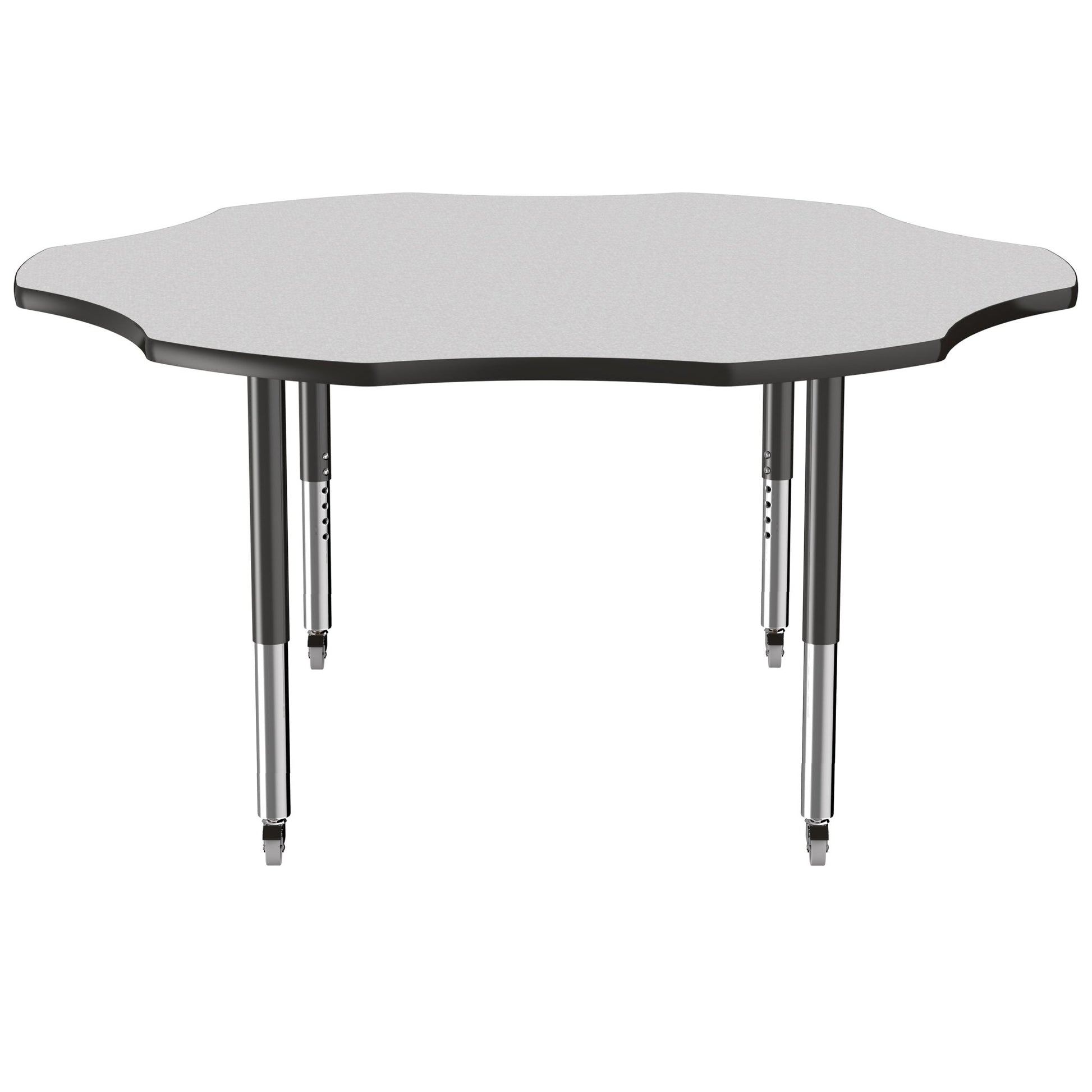FDP 60" x 60" Flower T - Molding Activity Table with Adjustable Super Legs (FDP - 10092 - XX) - SchoolOutlet