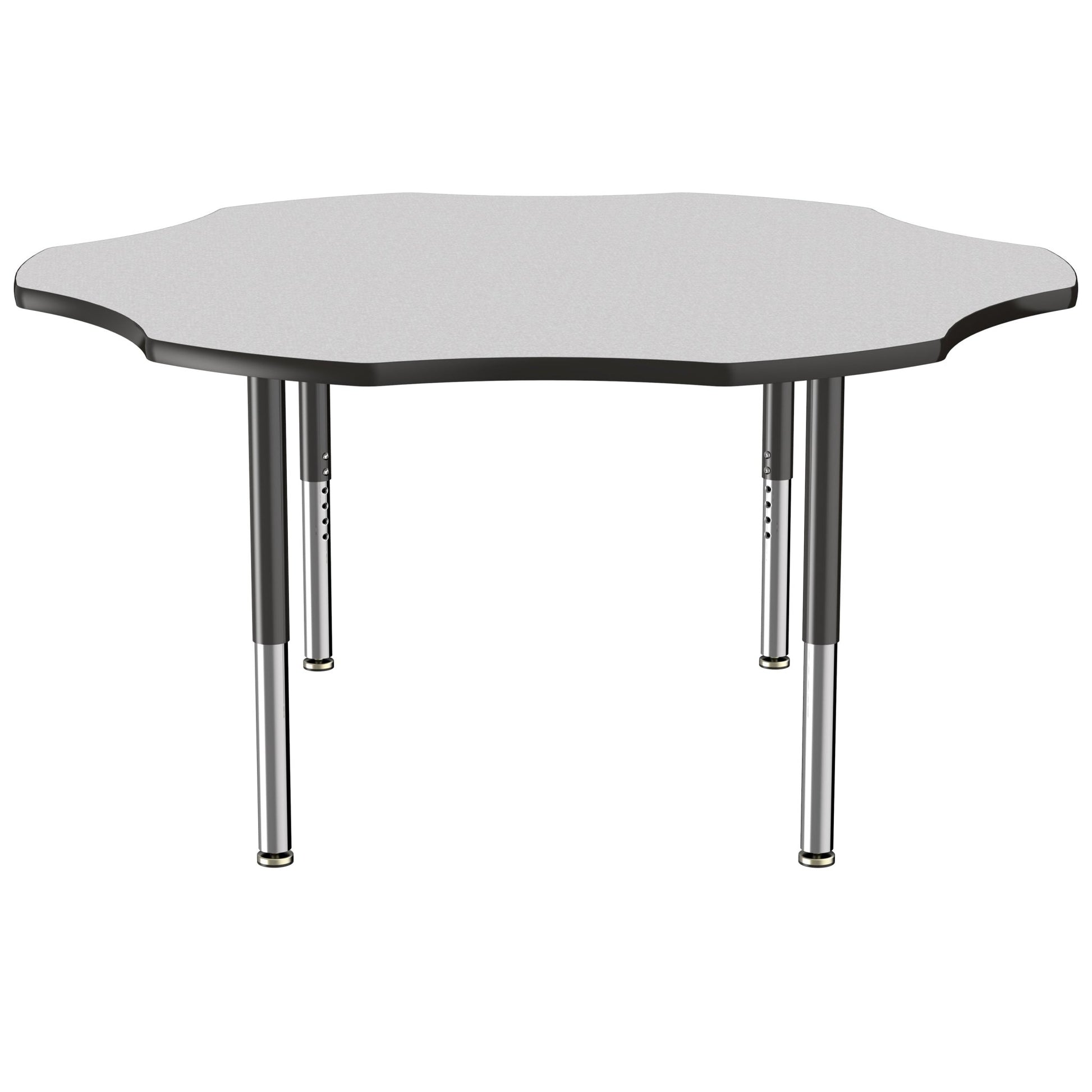 FDP 60" x 60" Flower T - Molding Activity Table with Adjustable Super Legs (FDP - 10092 - XX) - SchoolOutlet