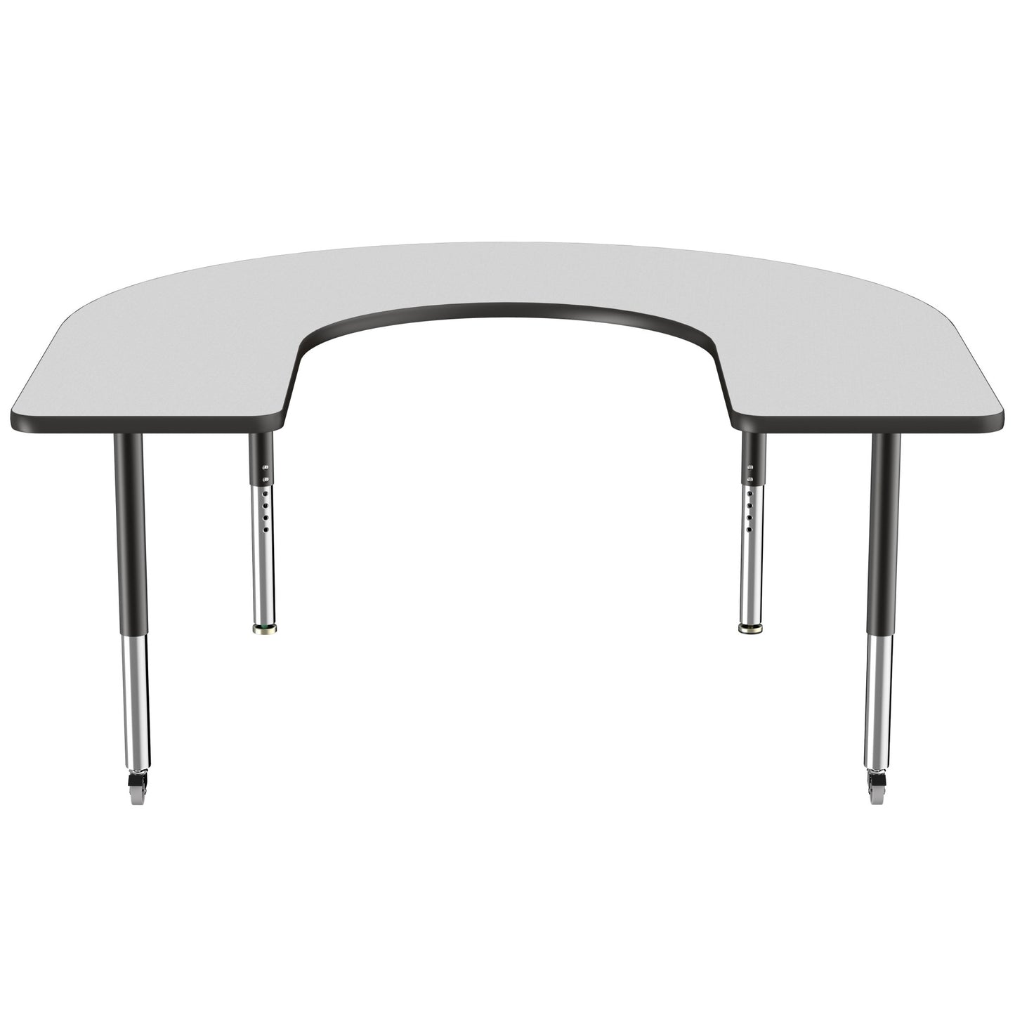 FDP 60" x 66" Horseshoe T - Molding Activity Table with Adjustable Super Legs (FDP - 10096 - XX) - SchoolOutlet