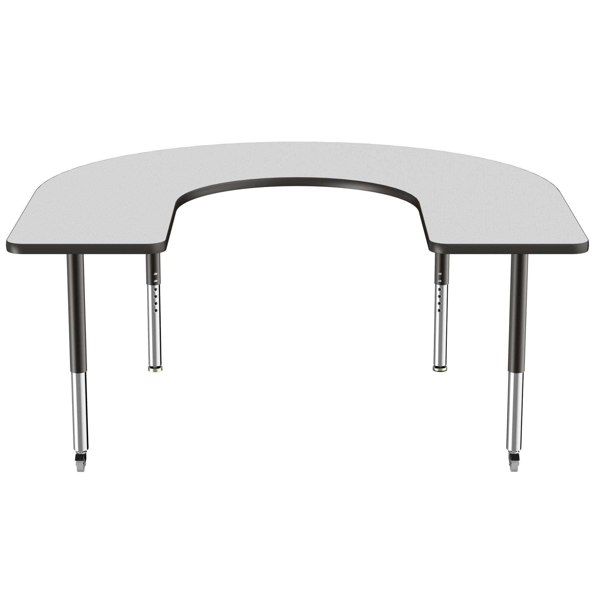 FDP 60" x 66" Horseshoe T - Molding Activity Table with Adjustable Super Legs (FDP - 10096 - XX) - SchoolOutlet