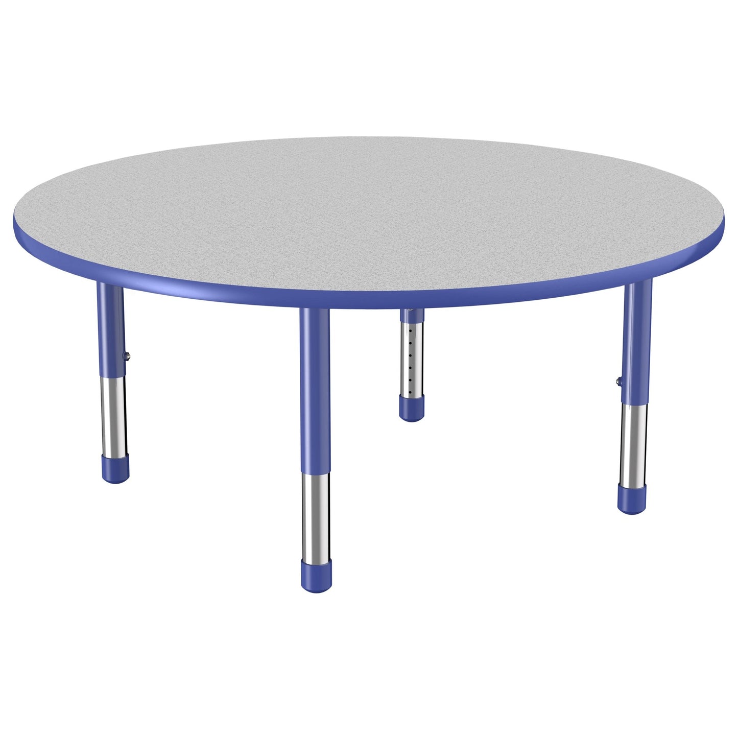 FDP 48" Round Thermofused Activity Table with Adjustable Chunky Legs (FDP - 10139 - XX) - SchoolOutlet