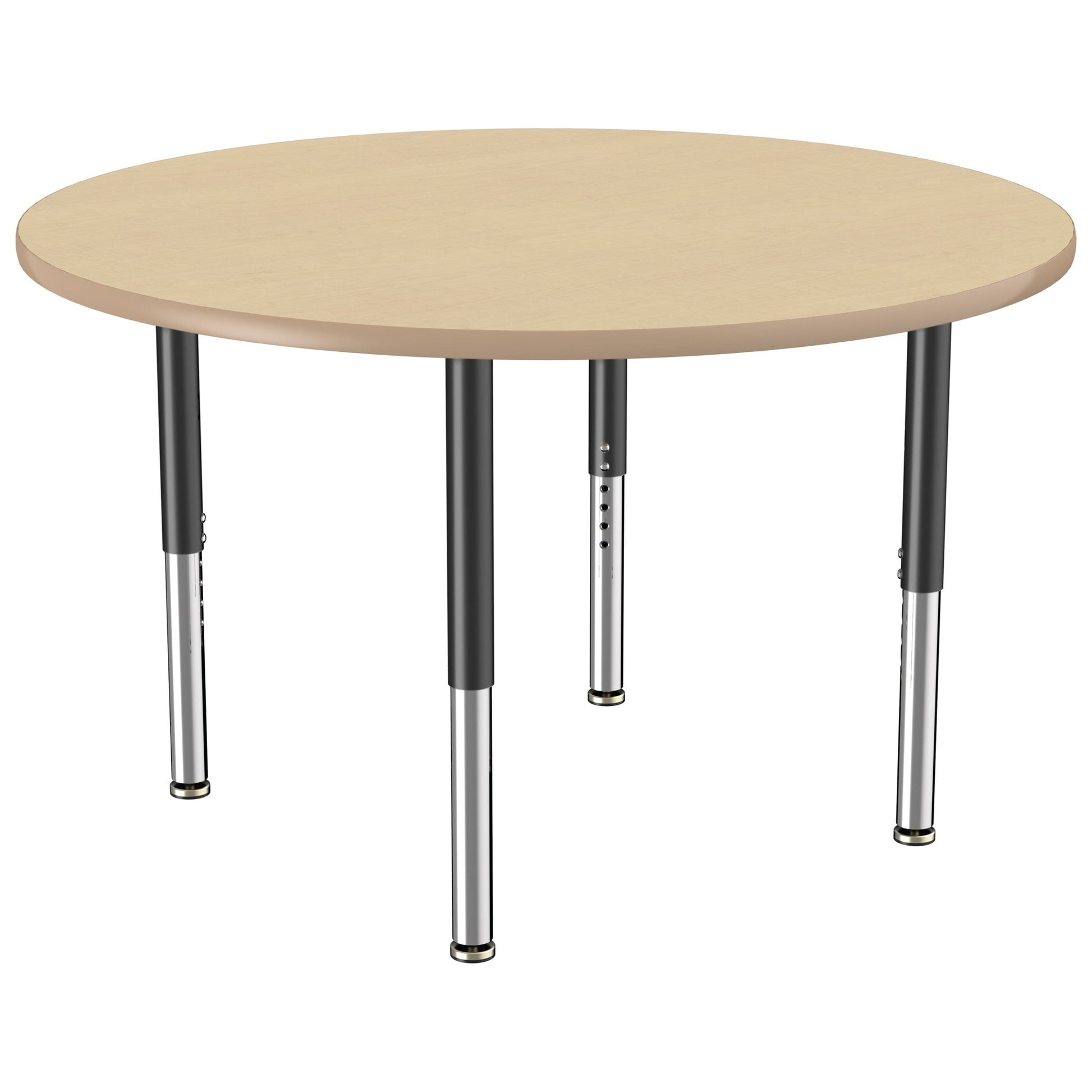 FDP 48" Round Thermofused Activity Table with Adjustable Super Legs (FDP - 10140 - XX) - SchoolOutlet