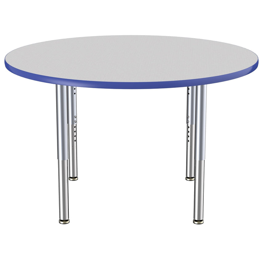 FDP 48" Round Thermofused Activity Table with Adjustable Super Legs (FDP - 10140 - XX) - SchoolOutlet