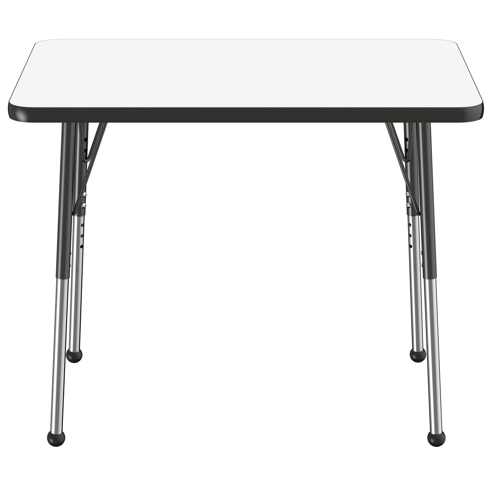 FDP 24" x 36" Rectangle Dry - Erase Activity Table with Adjustable Standard Ball Glide Legs (FDP - 10157 - XX) - SchoolOutlet