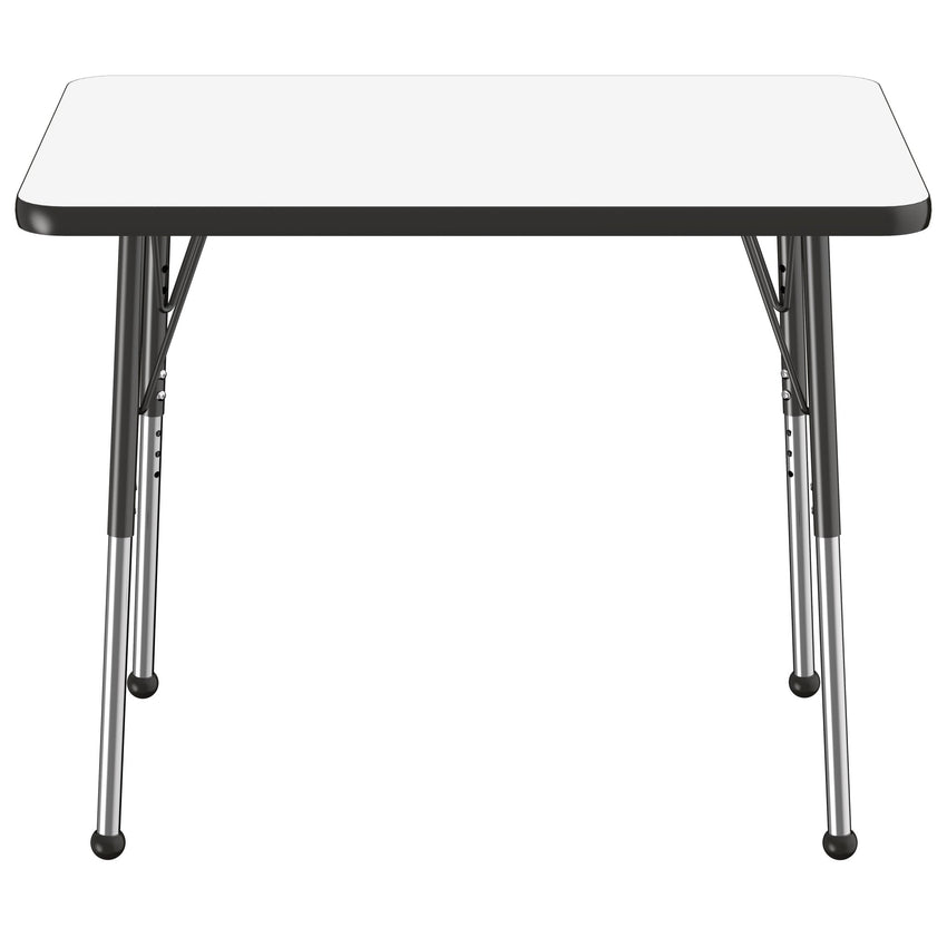 FDP 24" x 36" Rectangle Dry - Erase Activity Table with Adjustable Standard Ball Glide Legs (FDP - 10157 - XX) - SchoolOutlet